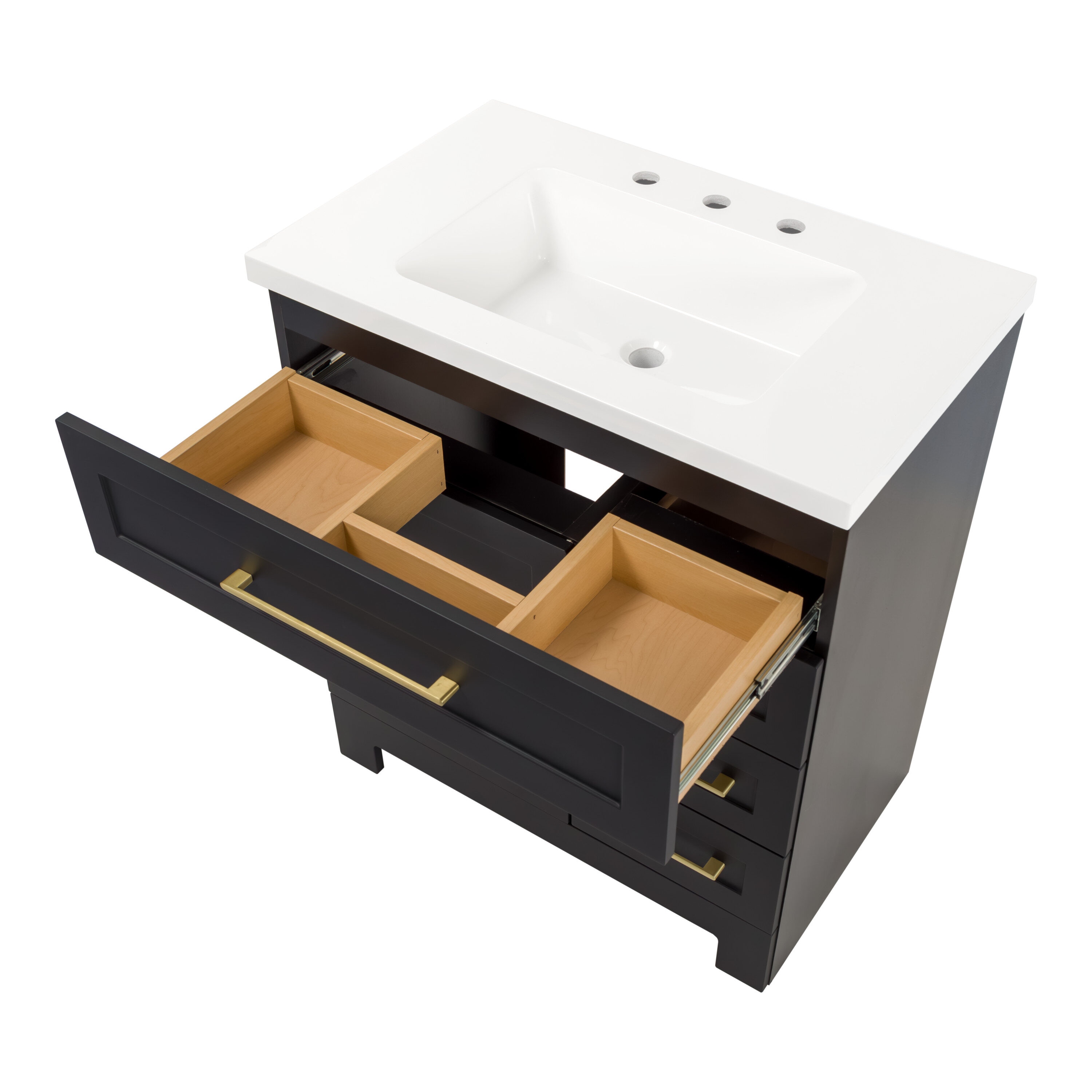 Style Selections W054930P2-MB Bath-Vanity-Combo - View #10