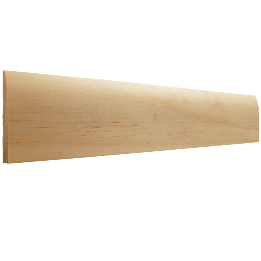 Pine Unfinished Baseboard Moulding At Lowes Com   00418126 