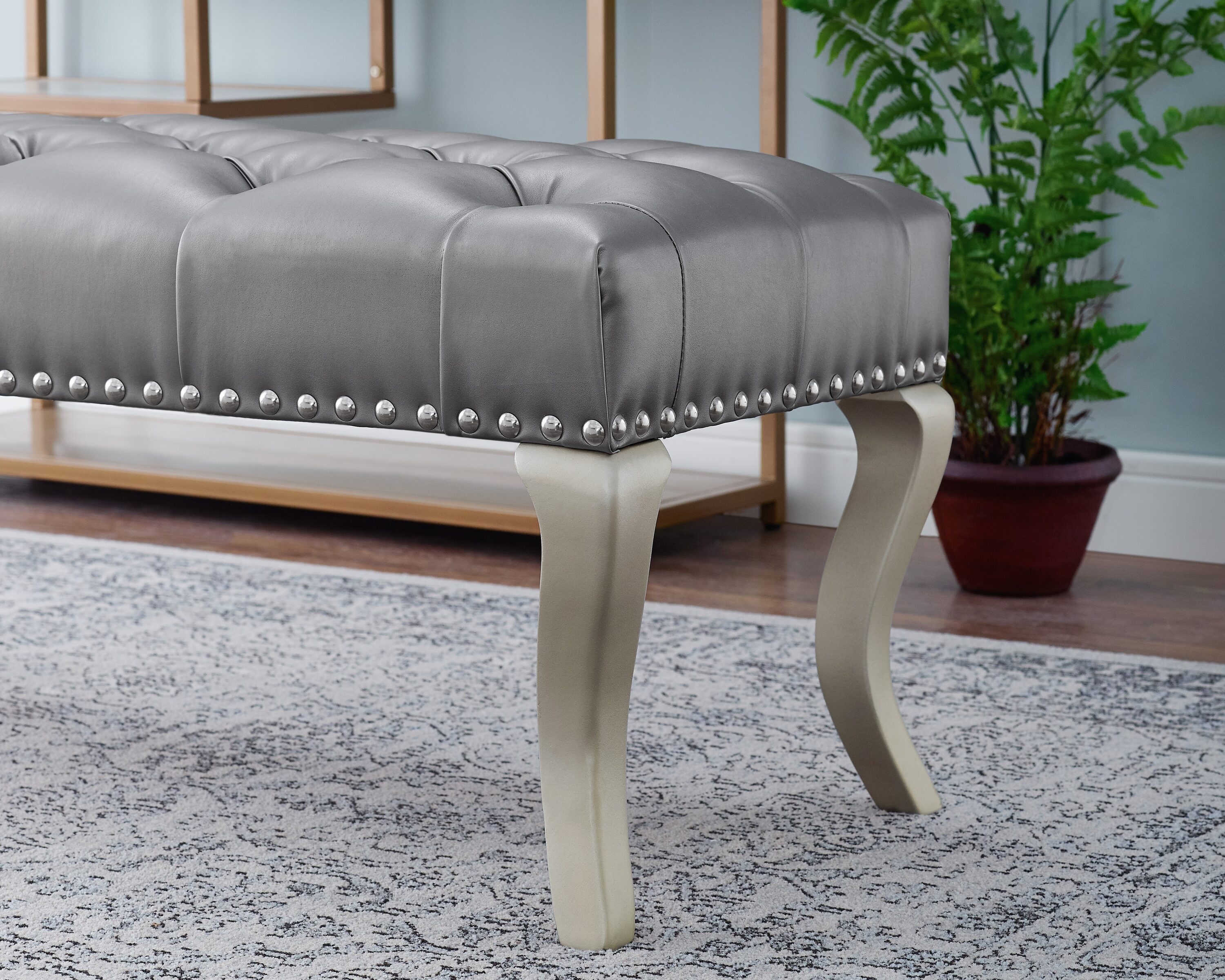Roundhill Furniture CB007CP bench - View #2