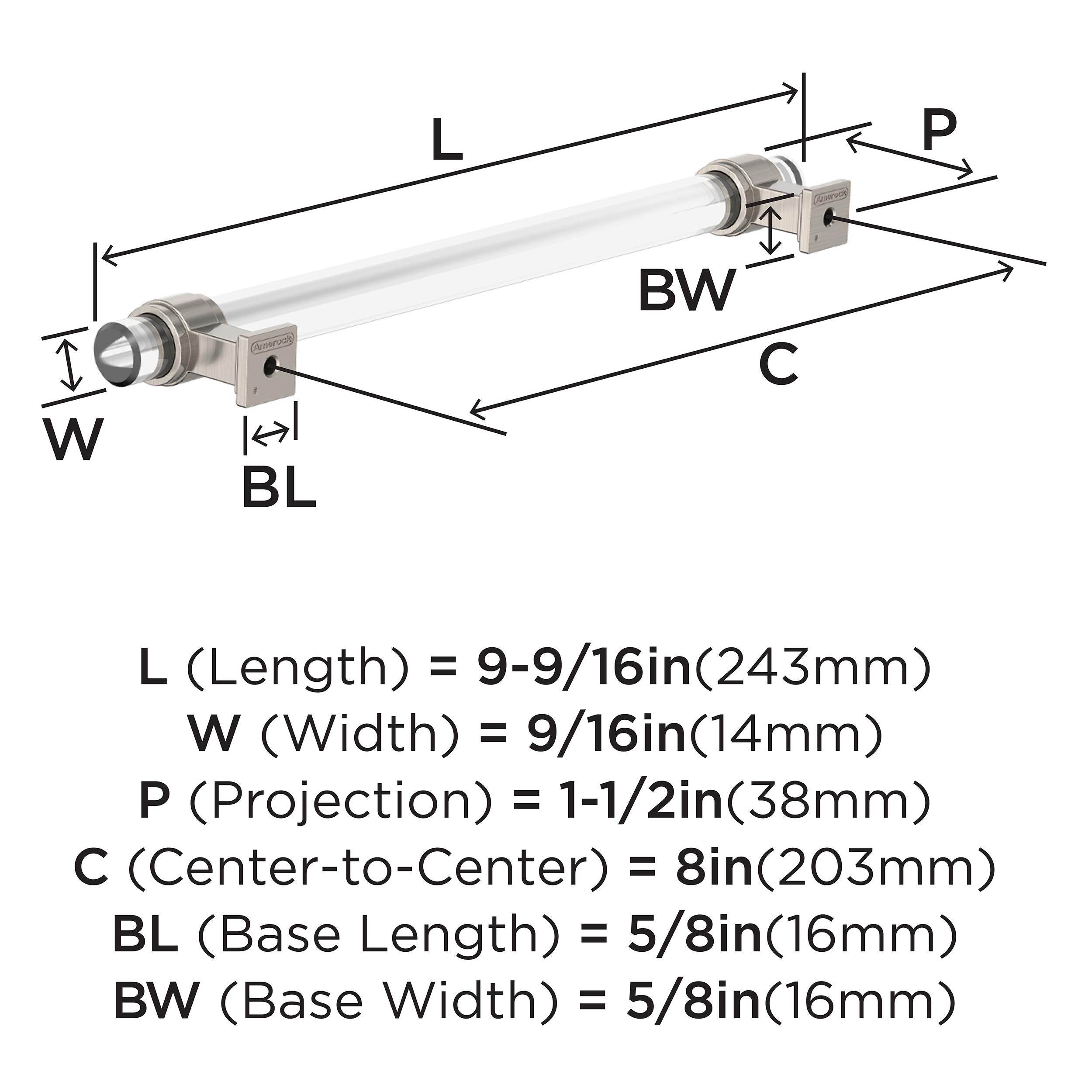Amerock BP36661CG10 Cabinet-Pulls - View #5