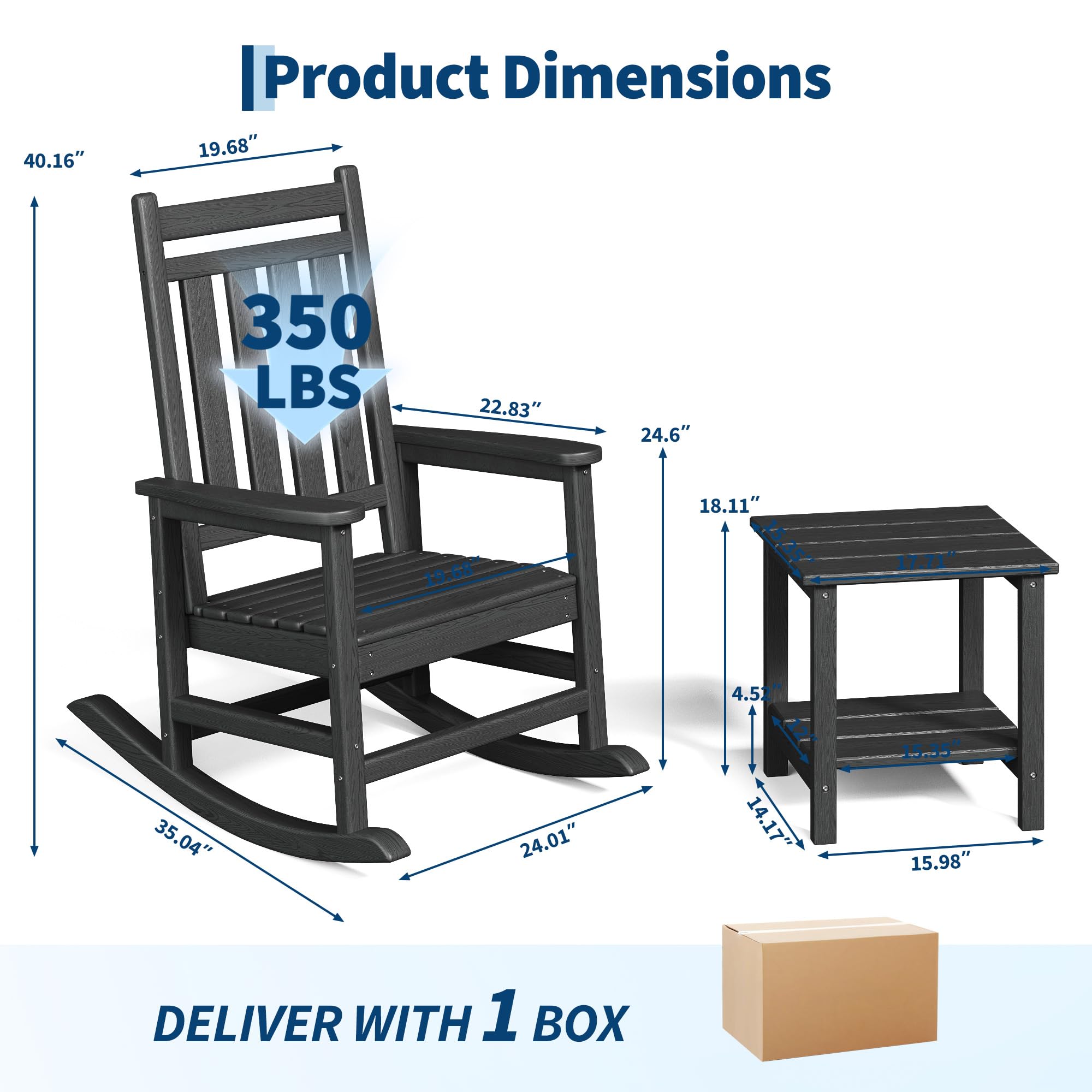Garvee 9D6G1213971H2S4P1K7F Patio-Chairs - View #2