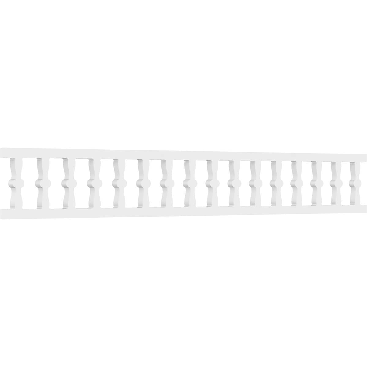 Ekena Millwork RUNP06X0625X48ELD El Dorado 6-in x 4-ft Unfinished PVC Running trim Moulding