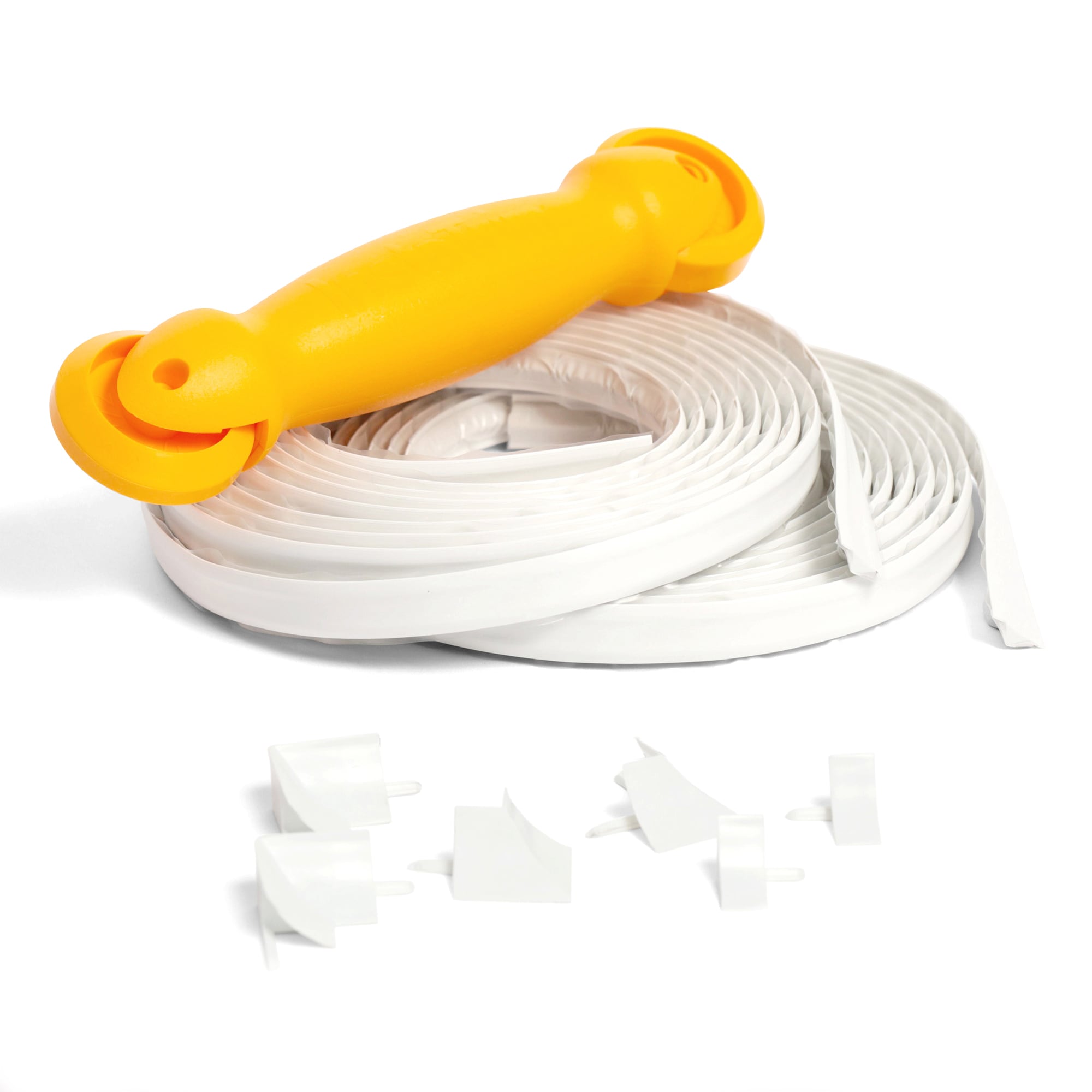InstaTrim 0520WHTKIT White Caulk strip For Use on Floors , Walls