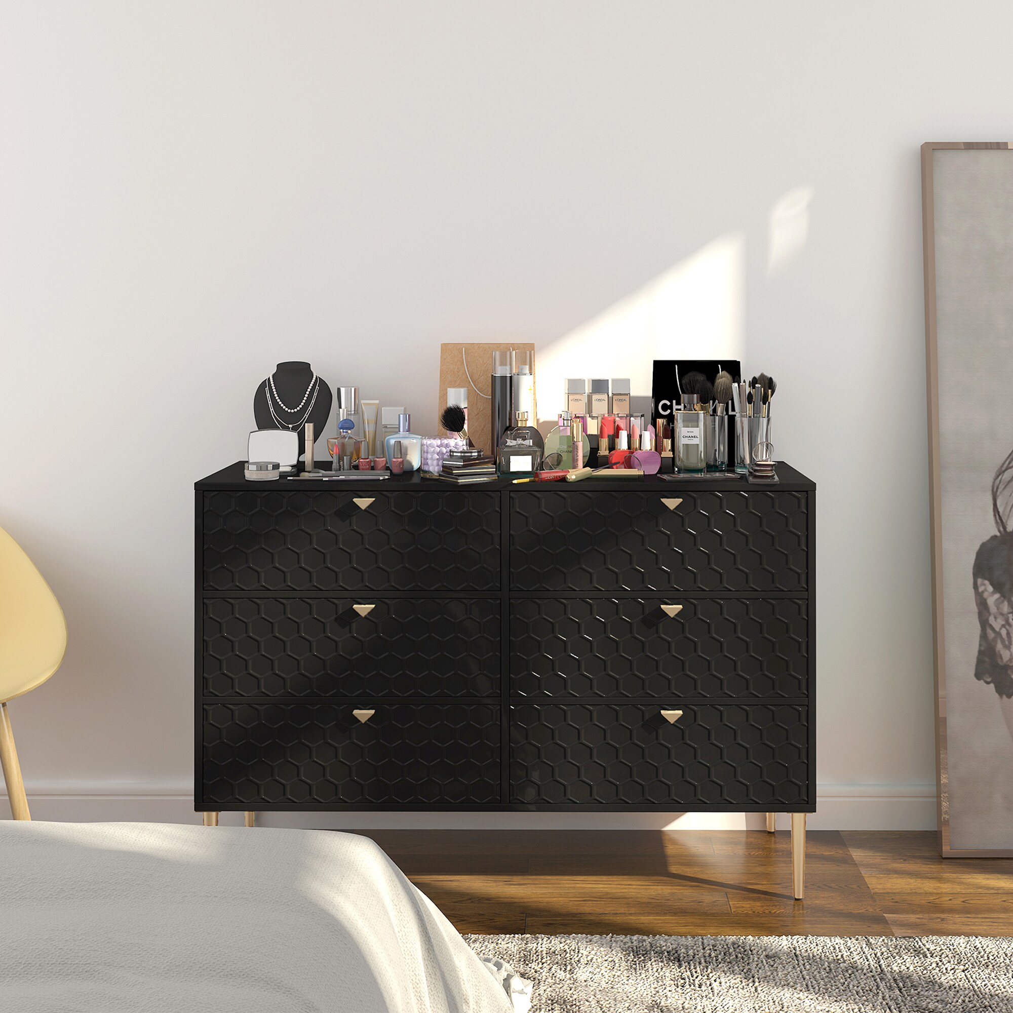 Clihome WF-JH-016-BK-N dressers - View #5