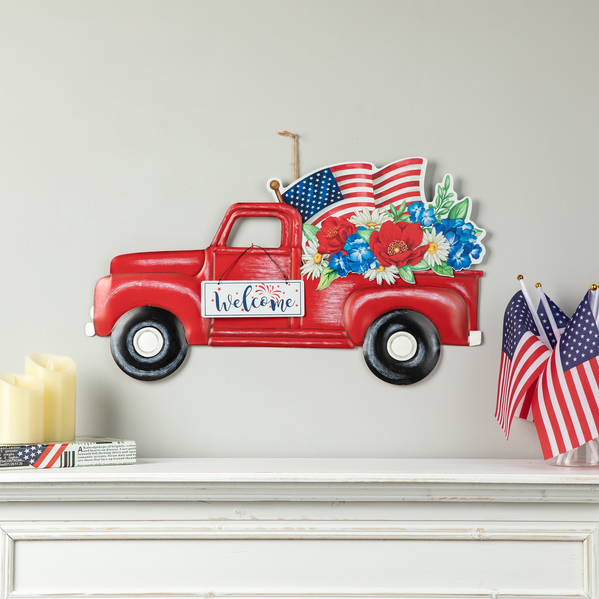 Glitzhome 2027300005 Indoor-Fourth-Of-July-Decorations - View #3
