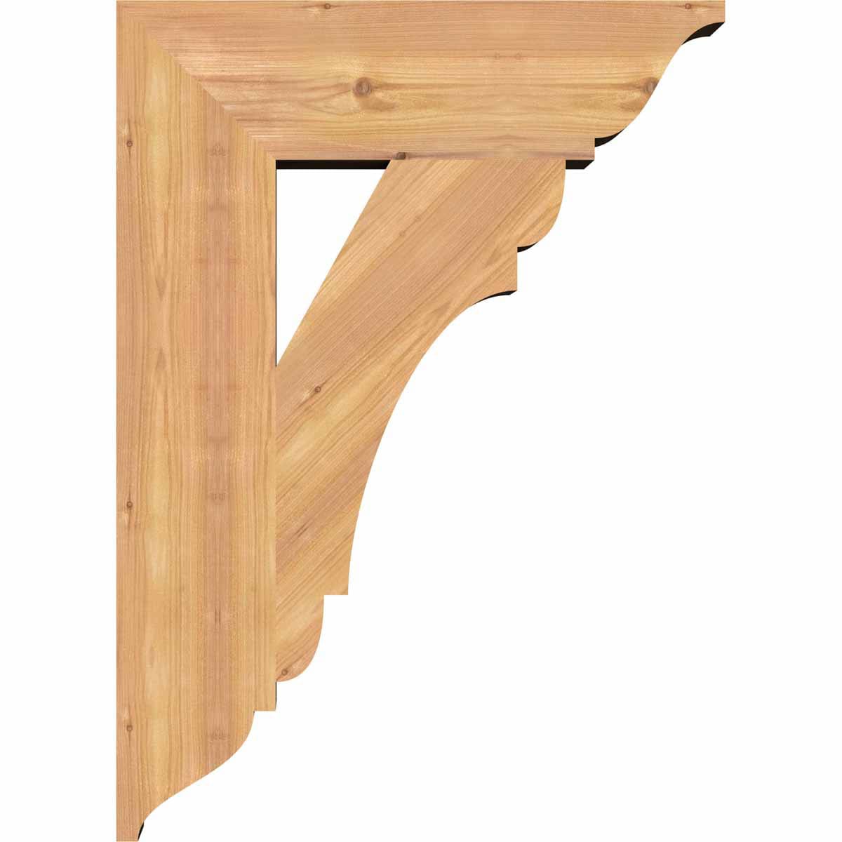 Ekena Millwork BKT06X22X30OLY01SWR Exterior-Brackets-Braces - View #3