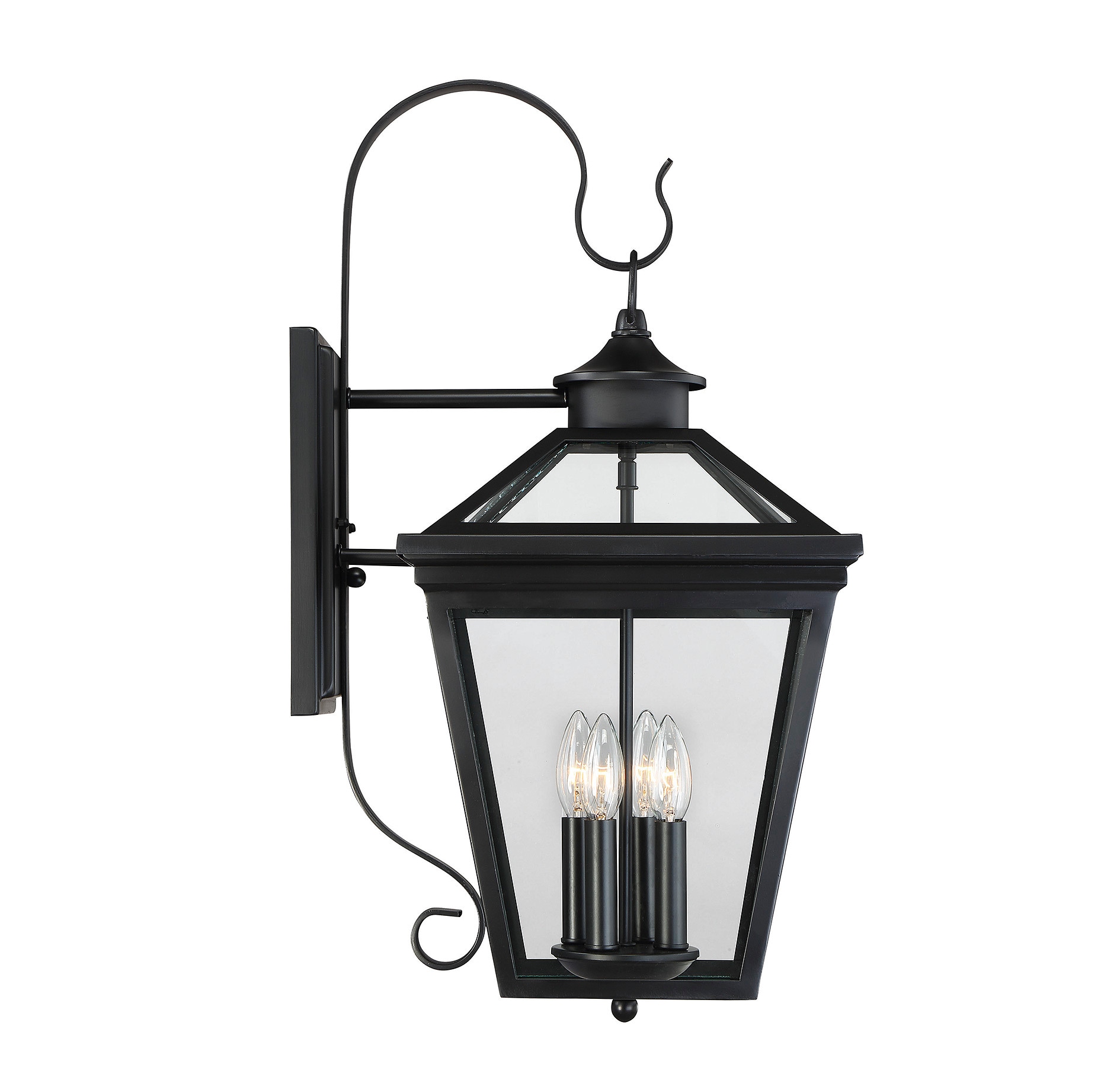 Savoy House 5-142-BK Outdoor-Wall-Lighting - View #3