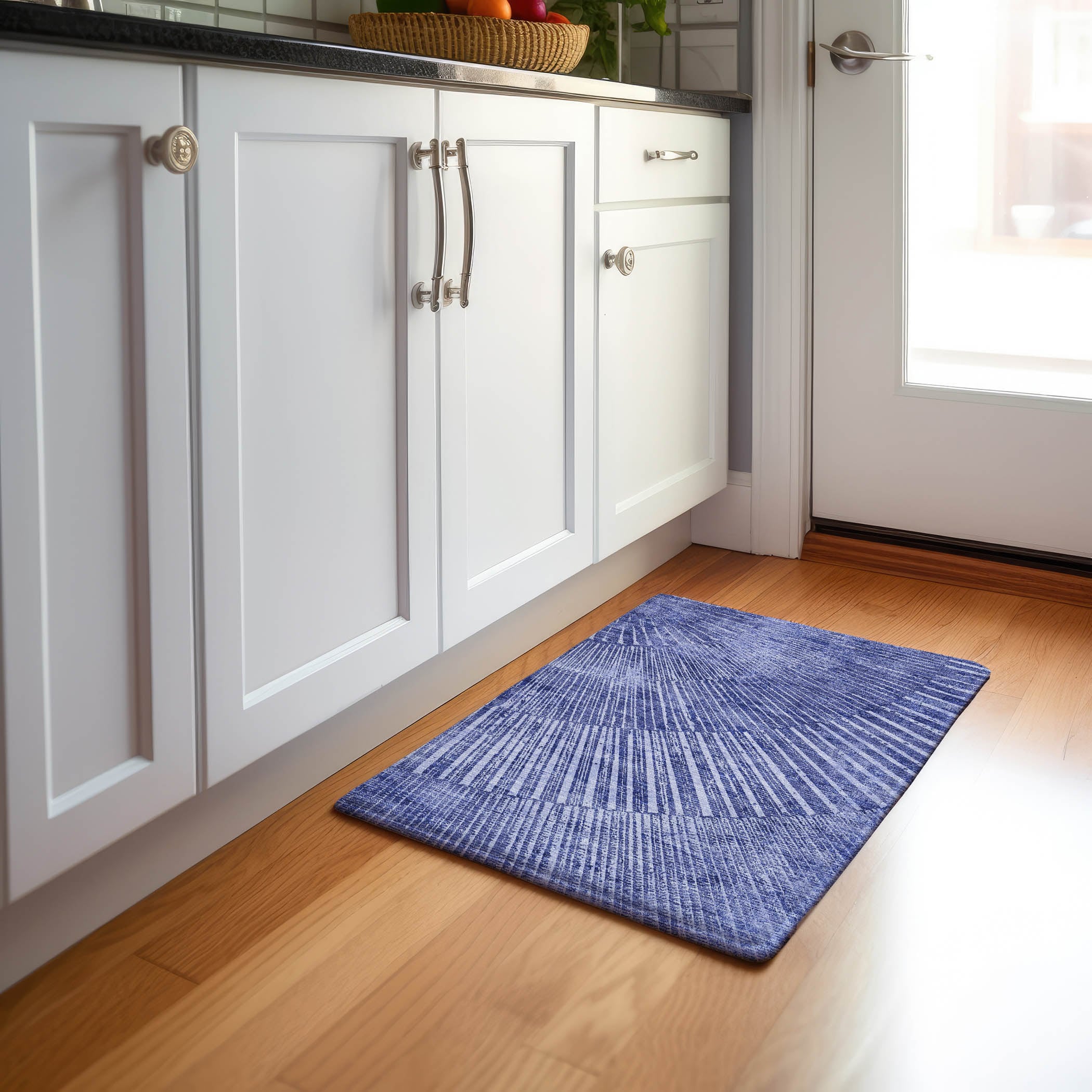 Addison Rugs AMF513OL5X8 Mayfield AMF513OL 5 x 7 (ft) Loomed Polyester Olive Rectangular Indoor Abstract Machine washable Area rug