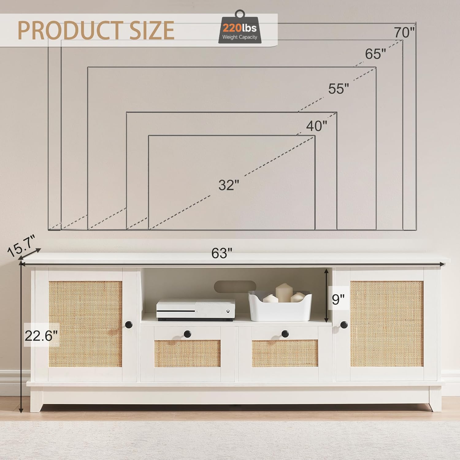 Qeetex LHF-DSG-PHO-0YV5OXD7 Tv-Stands - View #2