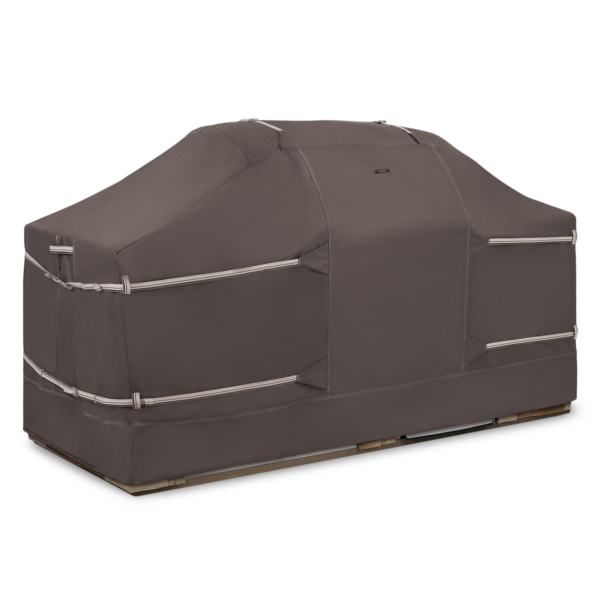 Classic Accessories 56-484-055101-EC Ravenna 98-Inches W x 48-Inches H Dark Taupe Gas grill Cover