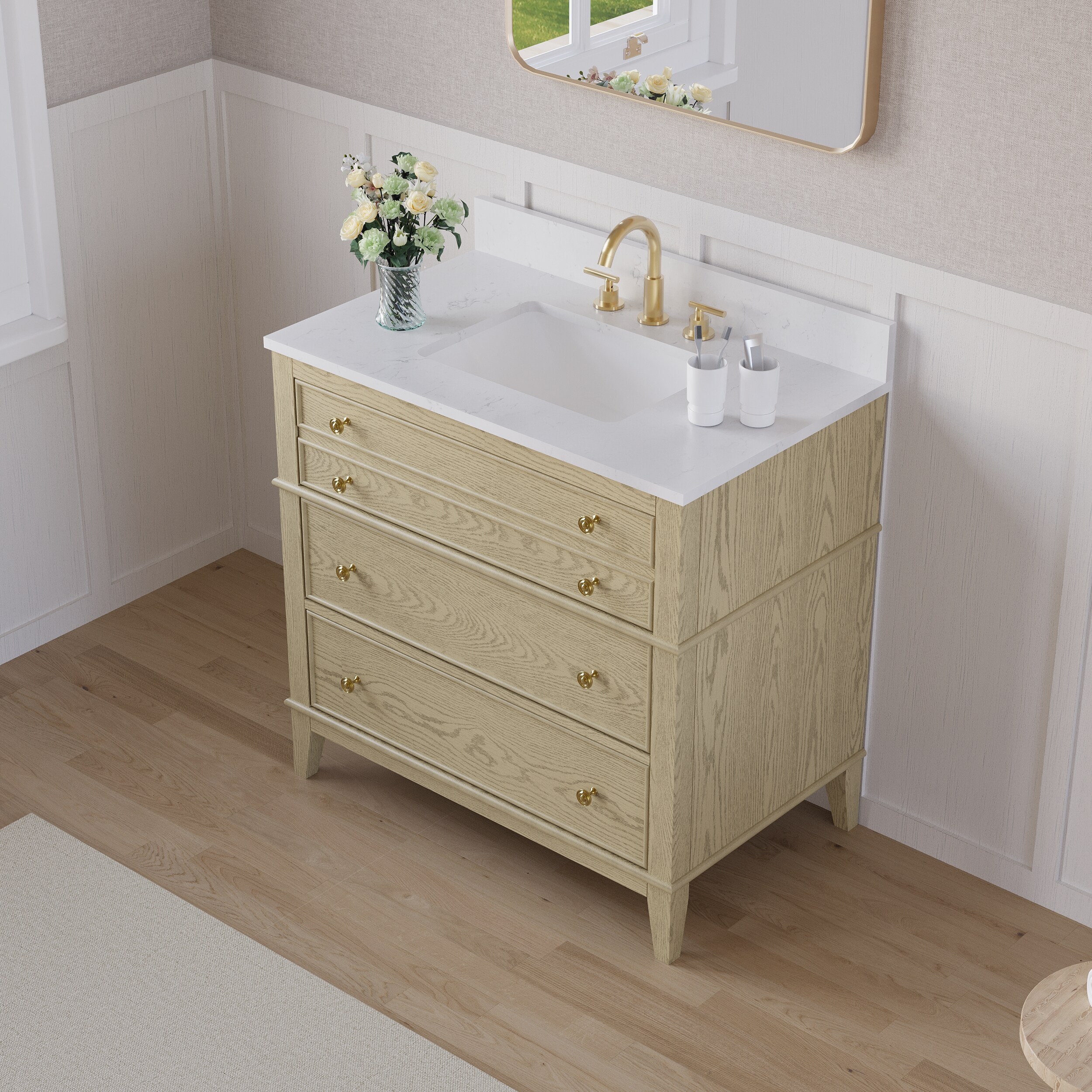 WELLFOR BCB1932PGO -WF Bath-Vanity-Combo - View #15