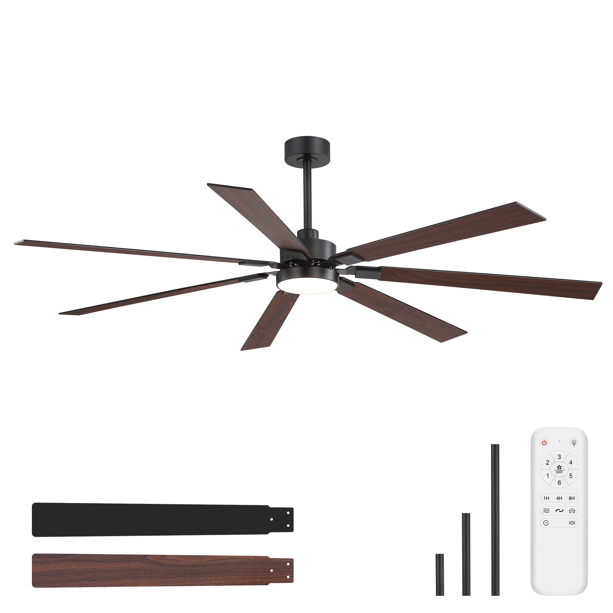 Breezary 30039-BK Ceiling-Fans - View #2