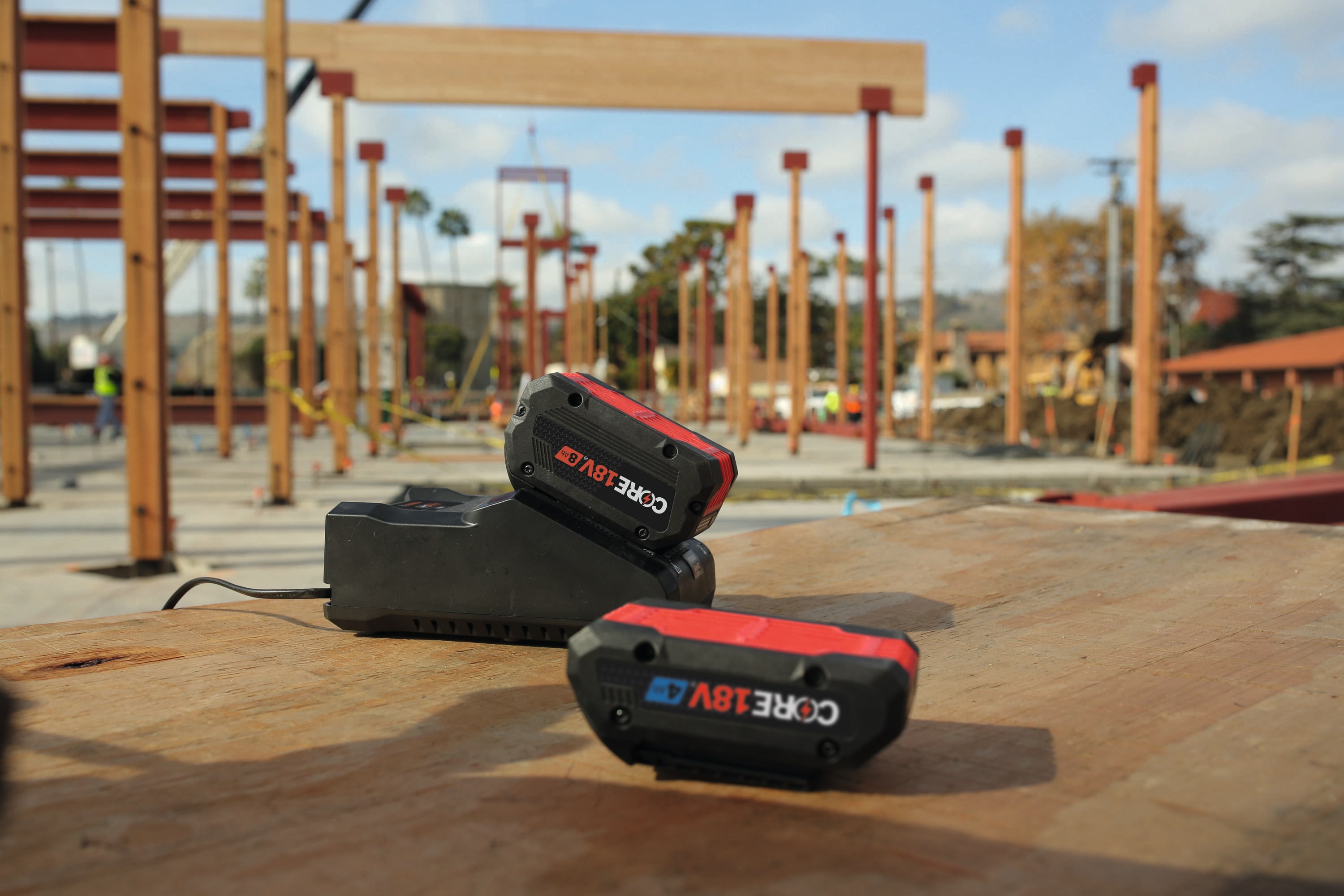 Bosch 18-V 8 Amp-Hour; Lithium-ion Battery in the Power Tool