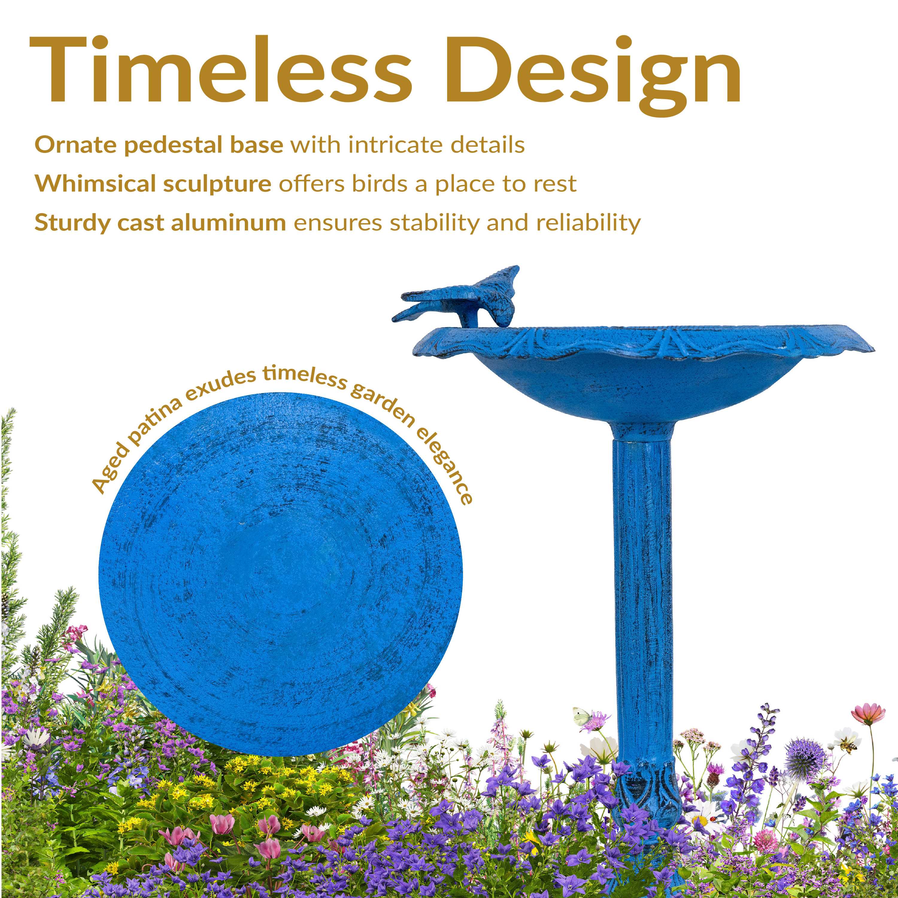 Sunnydaze Decor NOB-7891 birdbaths - View #7