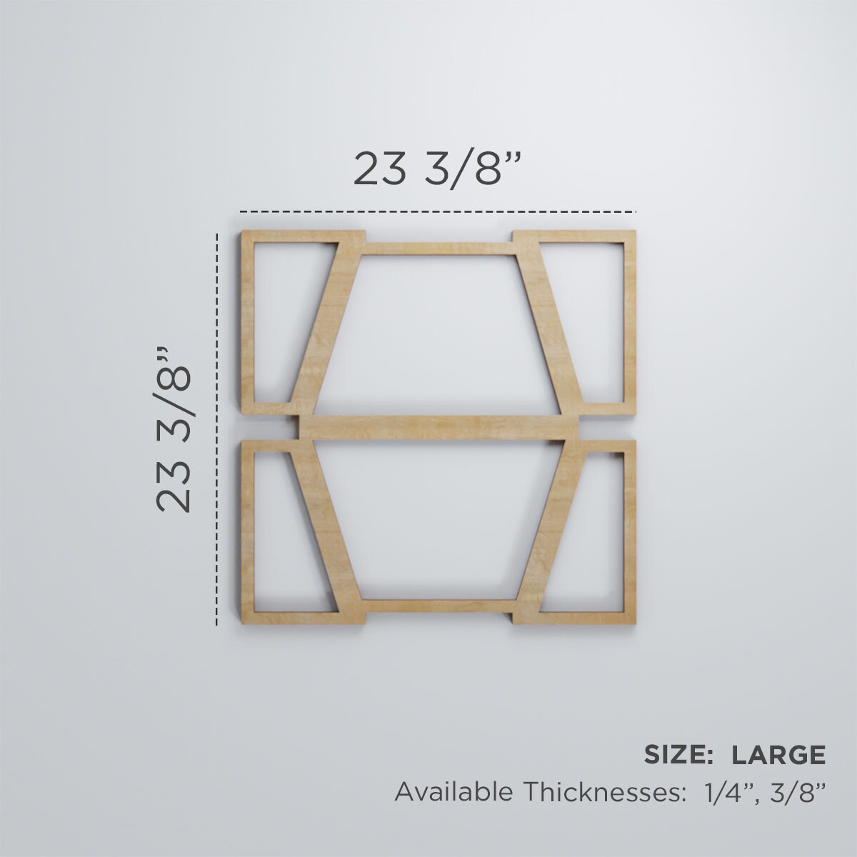 Ekena Millwork WALW24X24X0375GLYWA Wall-Panels - View #3