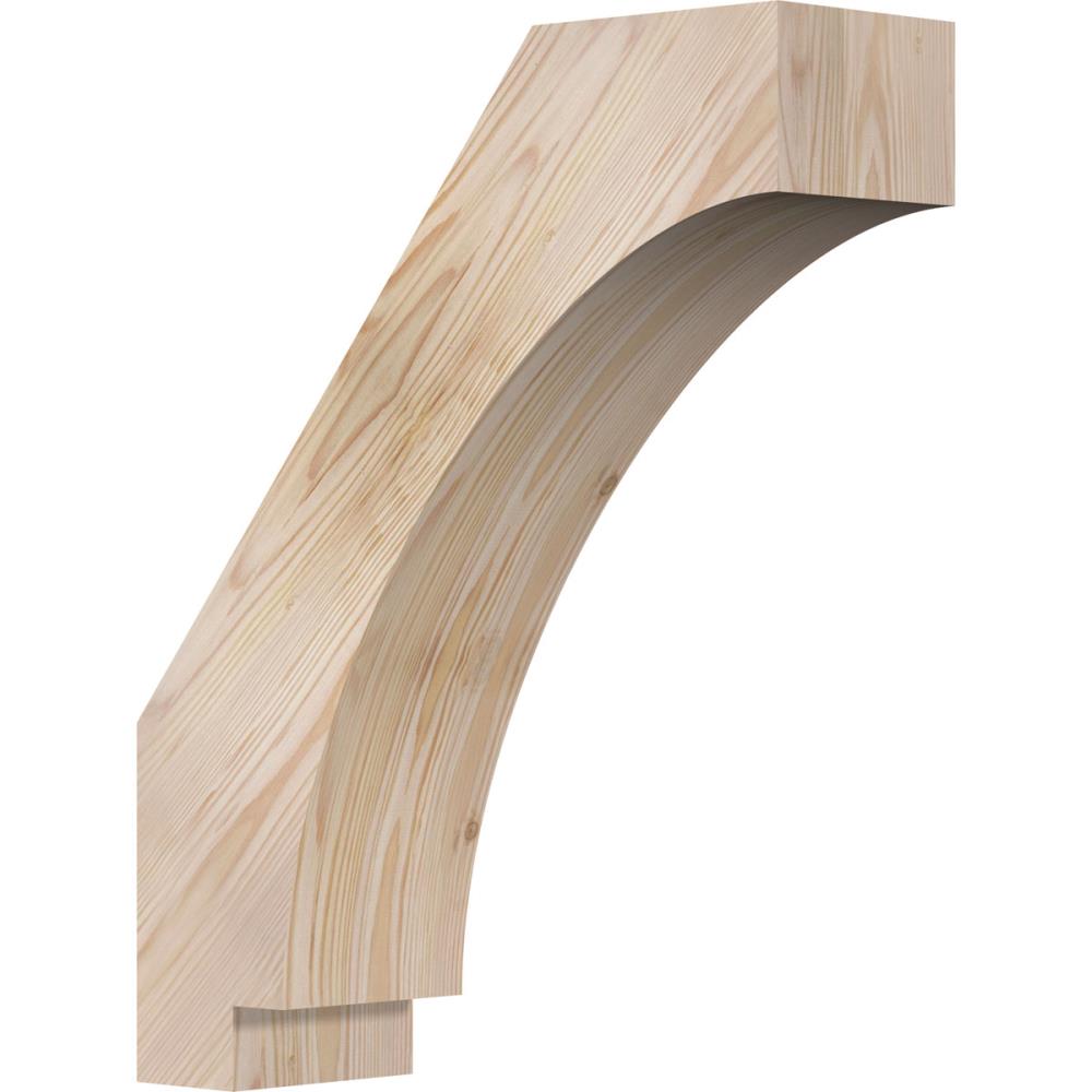 Ekena Millwork BRC06X18X22IMP00SDF 5-1/2-in x 18-in x 22-in Douglas Fir Unfinished Wood Imperial smooth