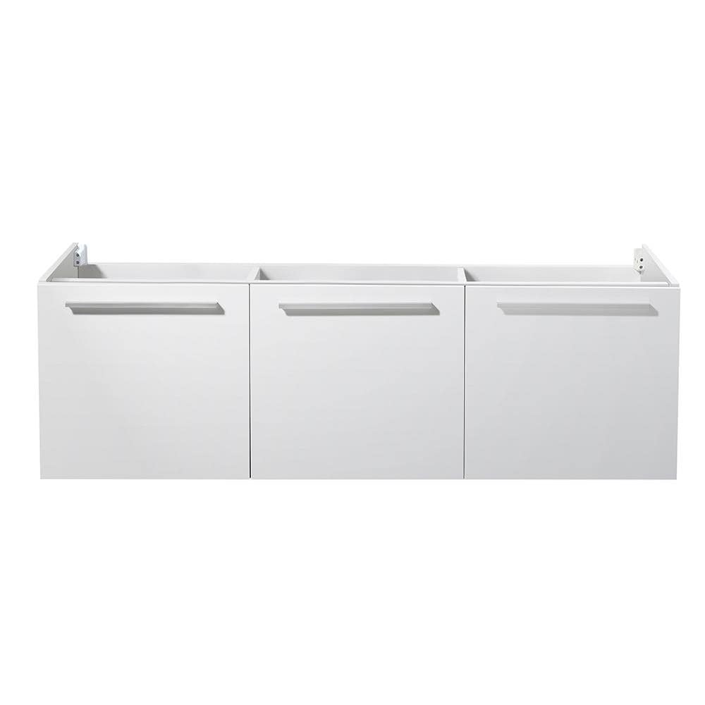 Fresca FCB8093WH Vista 60-in White Floating