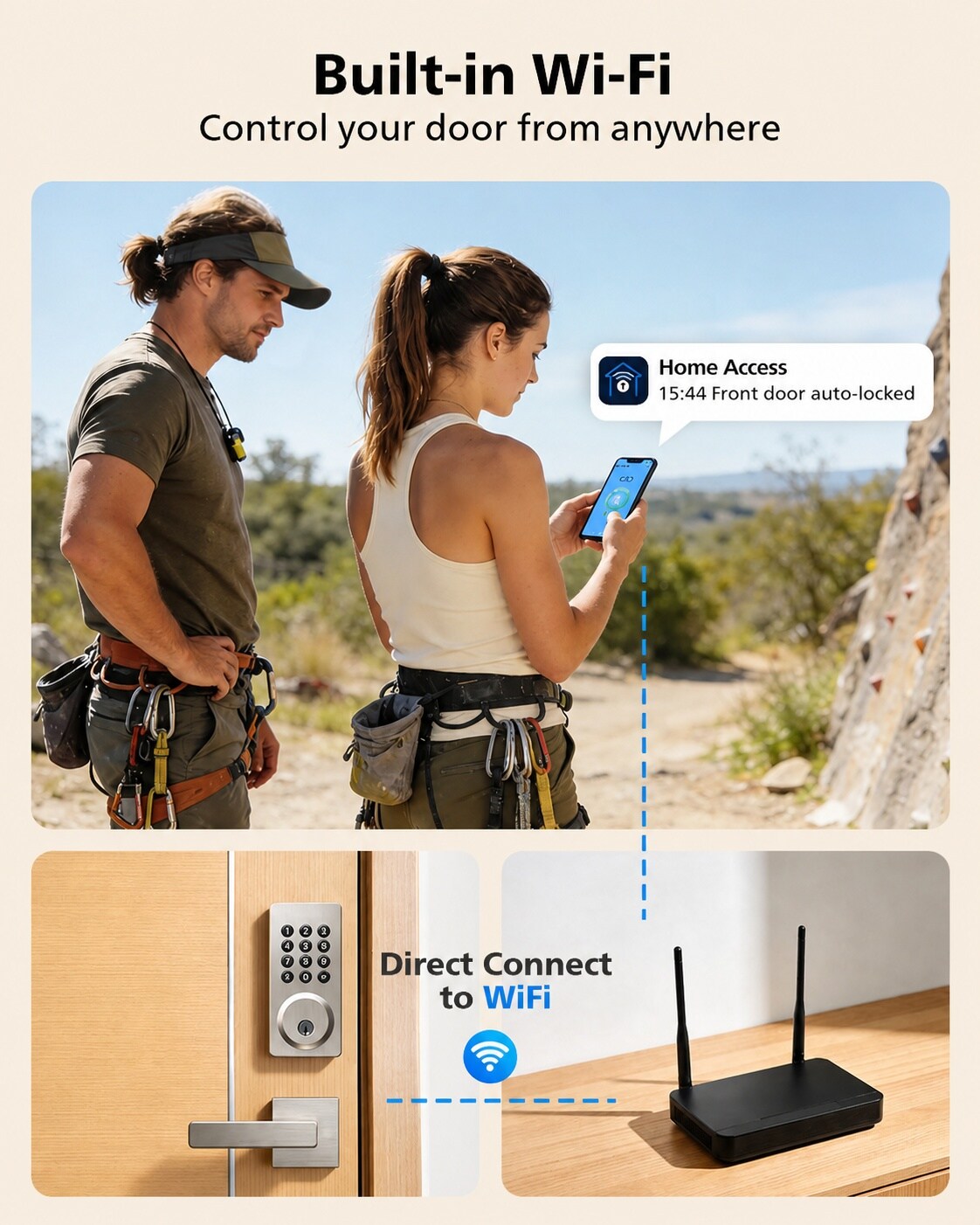 KHKFY LKH0712X095 Electronic-Door-Locks - View #2