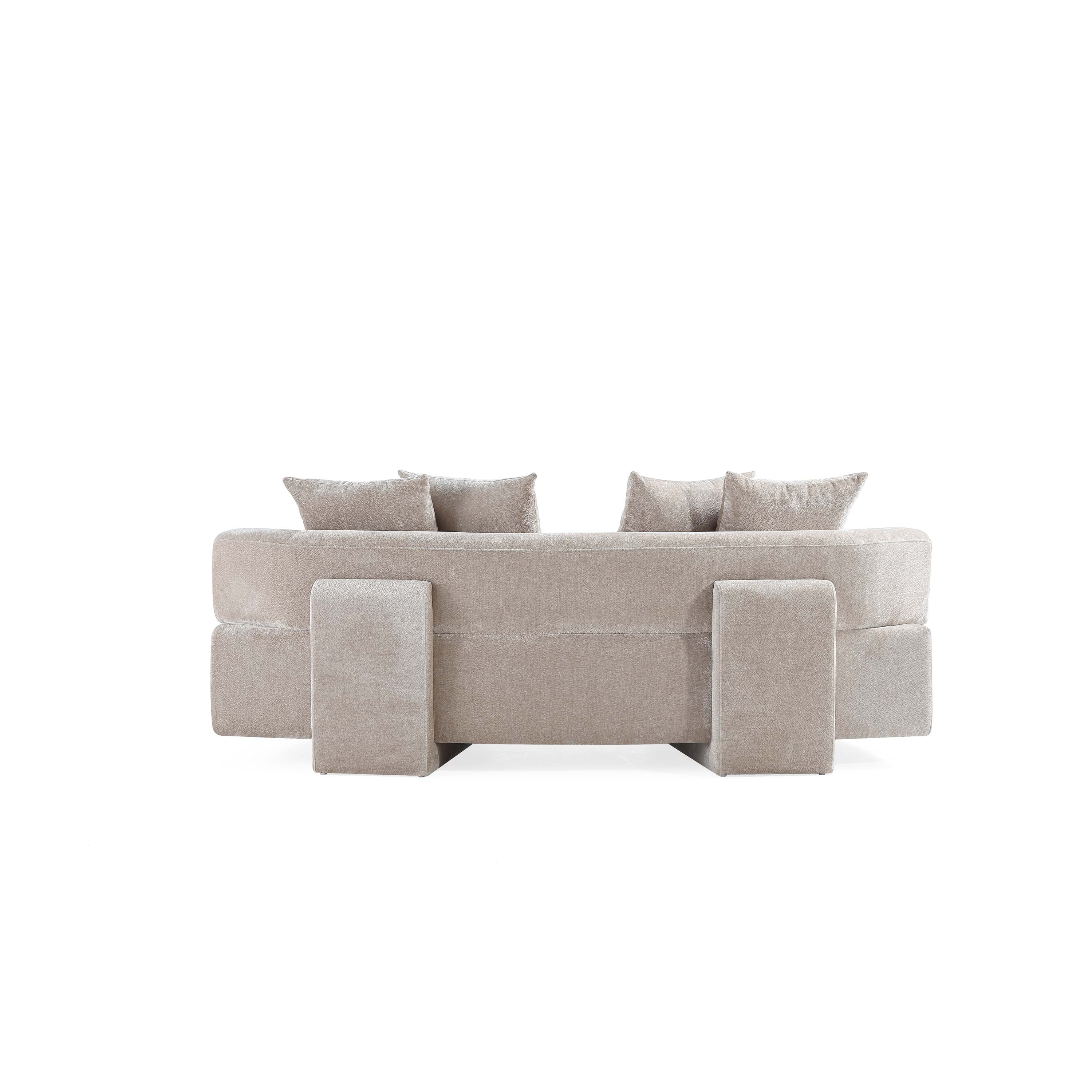 Manhattan Comfort LS017-BE Sofas-Loveseats - View #9