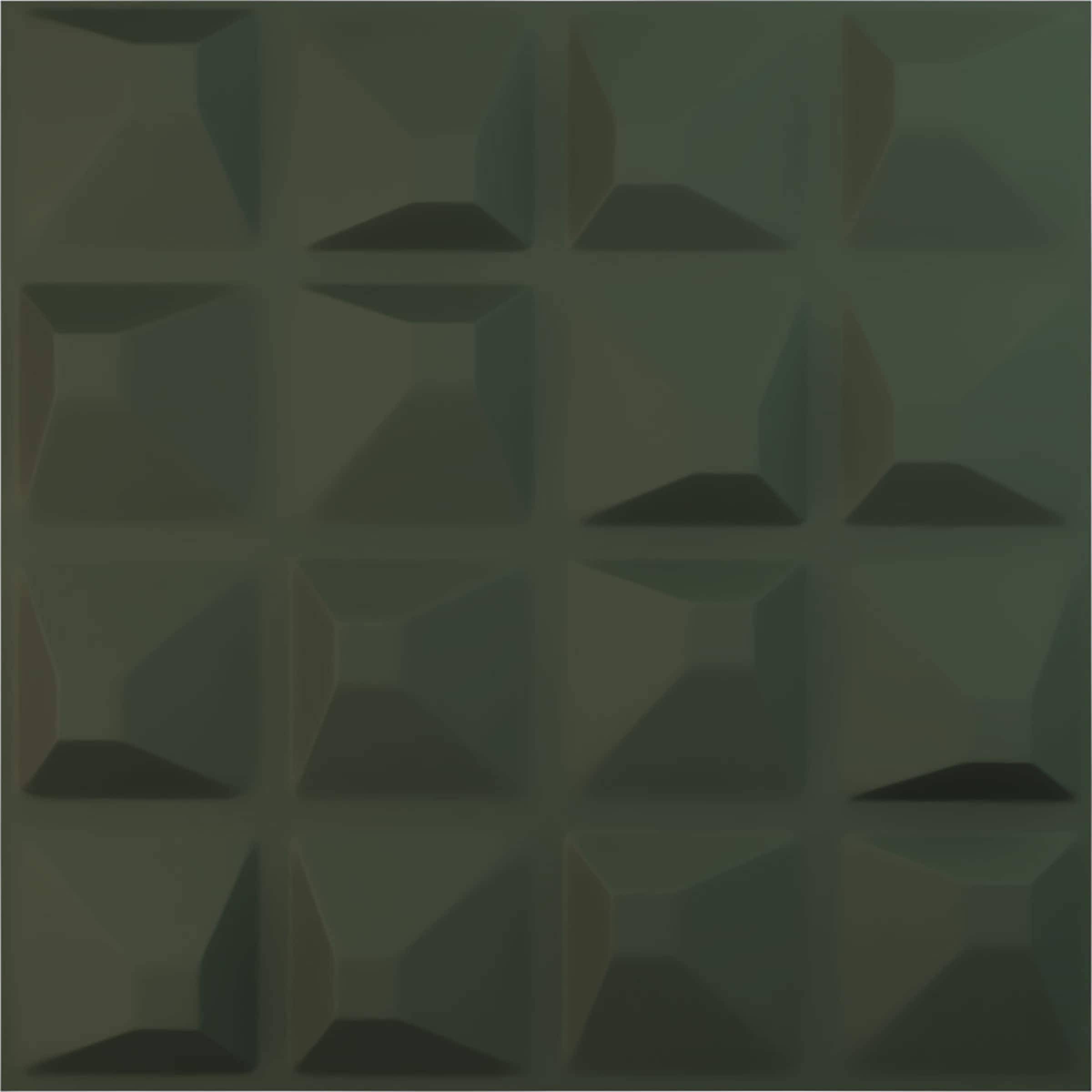 Ekena Millwork WP20X20TNGHC-CASE-12 19-5/8-in x 19-5/8-in Embossed Paintable/Stainable Green PVC Wall Panel ( 12 -Pack, Covers 32.04-sq ft )