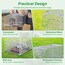 Humman Trap Misopily 26 Inch Heavy Duty Folding Live Animal Cage Trap with Gloves ...