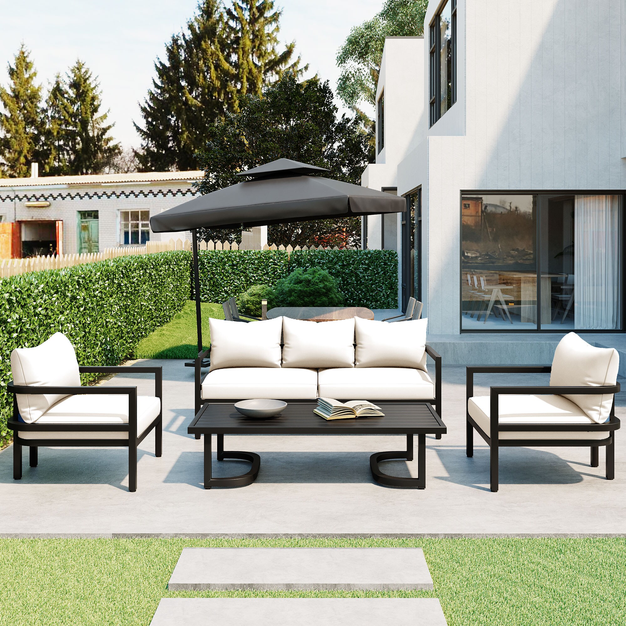 ModernLuxe L-WY000333AAA Patio-Conversation-Sets - View #2