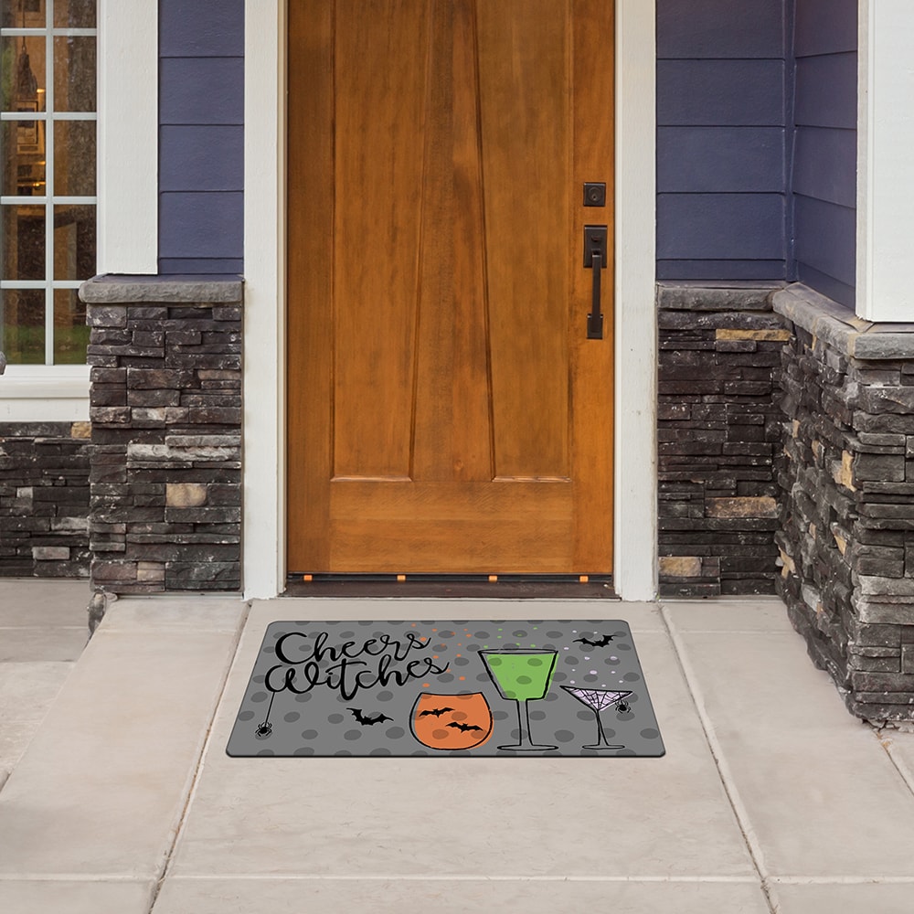 Mchoice Front Door Mats Outdoor Halloween Home Doormats for Living