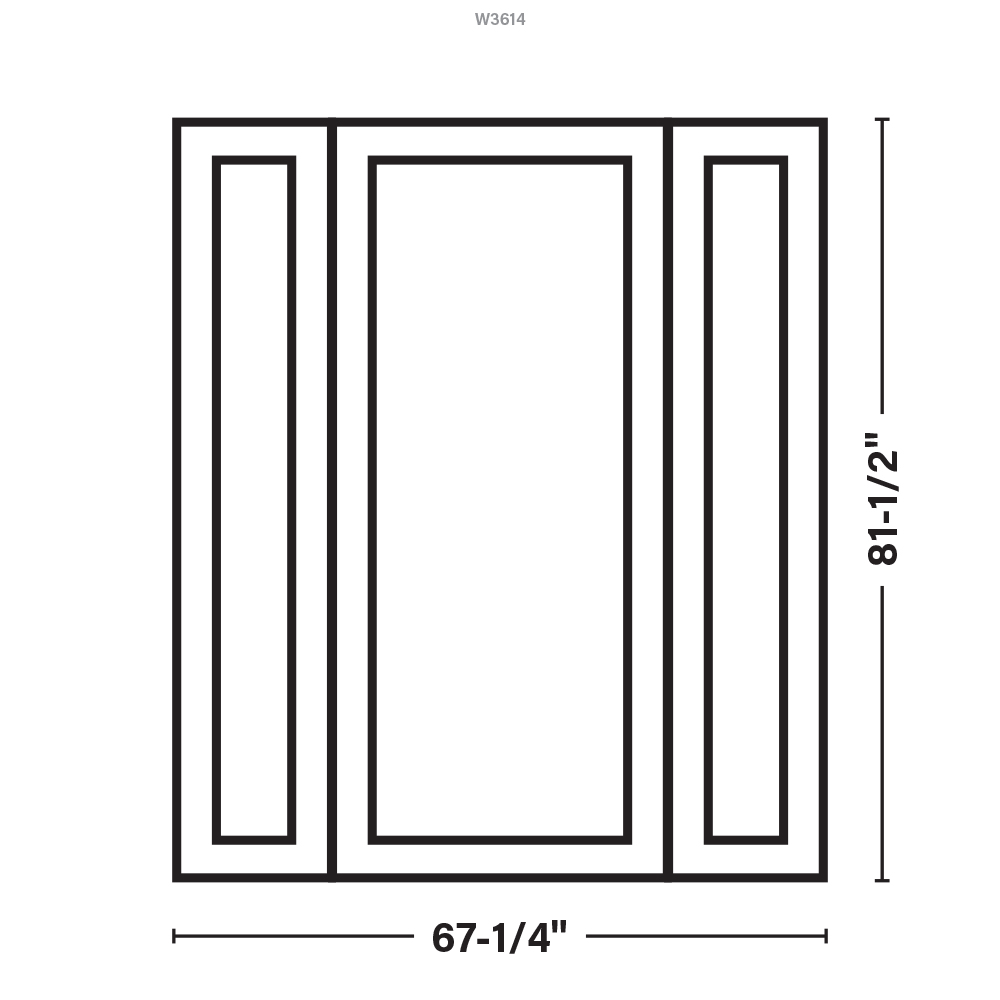 Greatview Doors UM536SL3614R-6 Entry-Doors - View #3