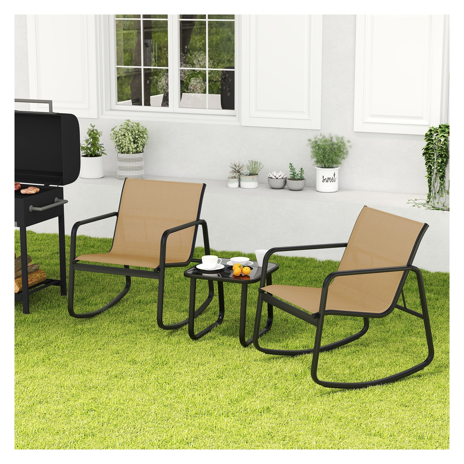Volenca VOL-SLQC3C Patio-Conversation-Sets - View #2