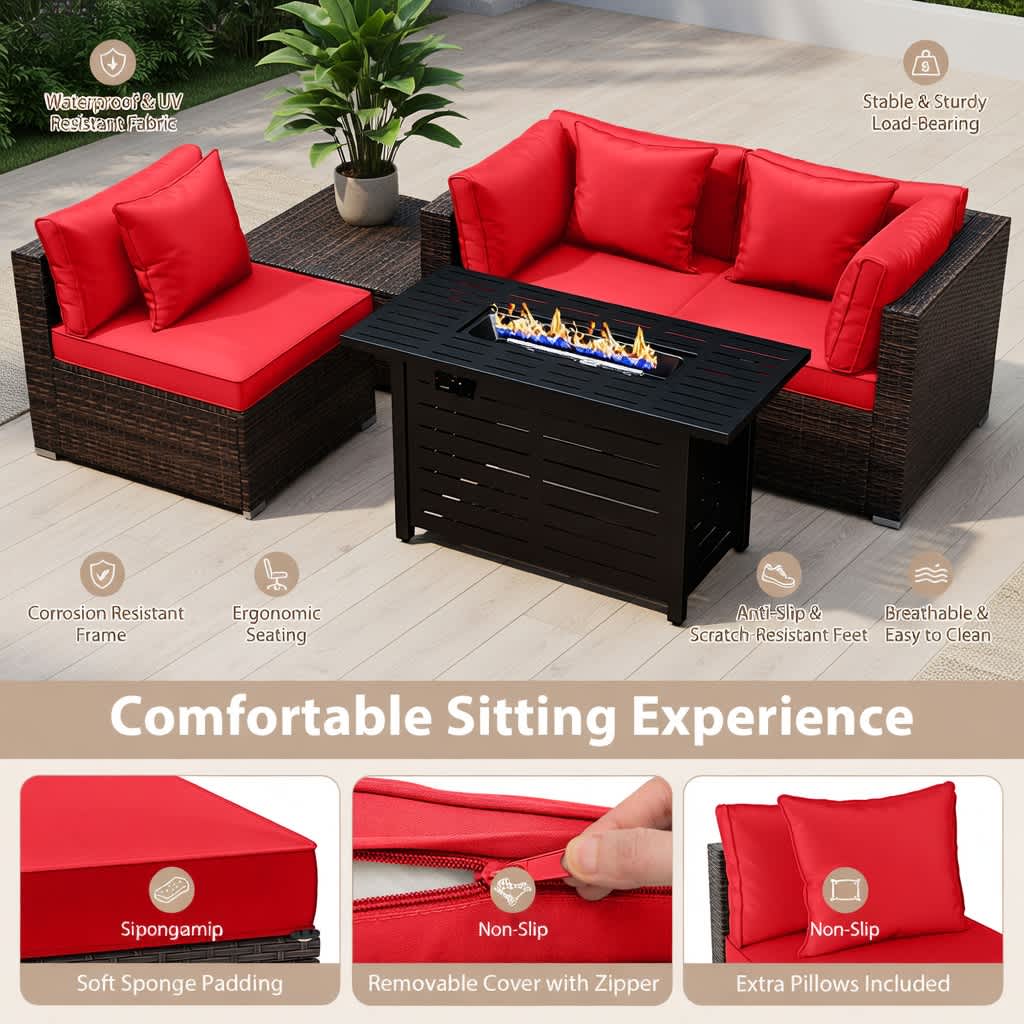 VERYKE 6165598114578 Patio-Conversation-Sets - View #4