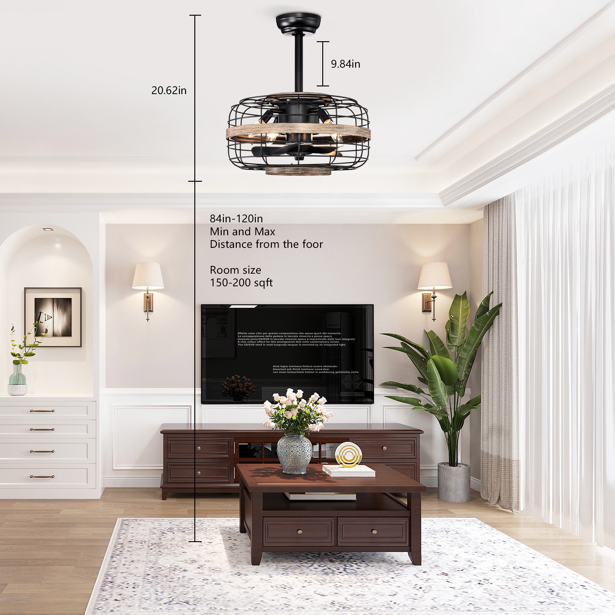 LTMATE LSY22BAC2004R-BW Ceiling-Fans - View #7