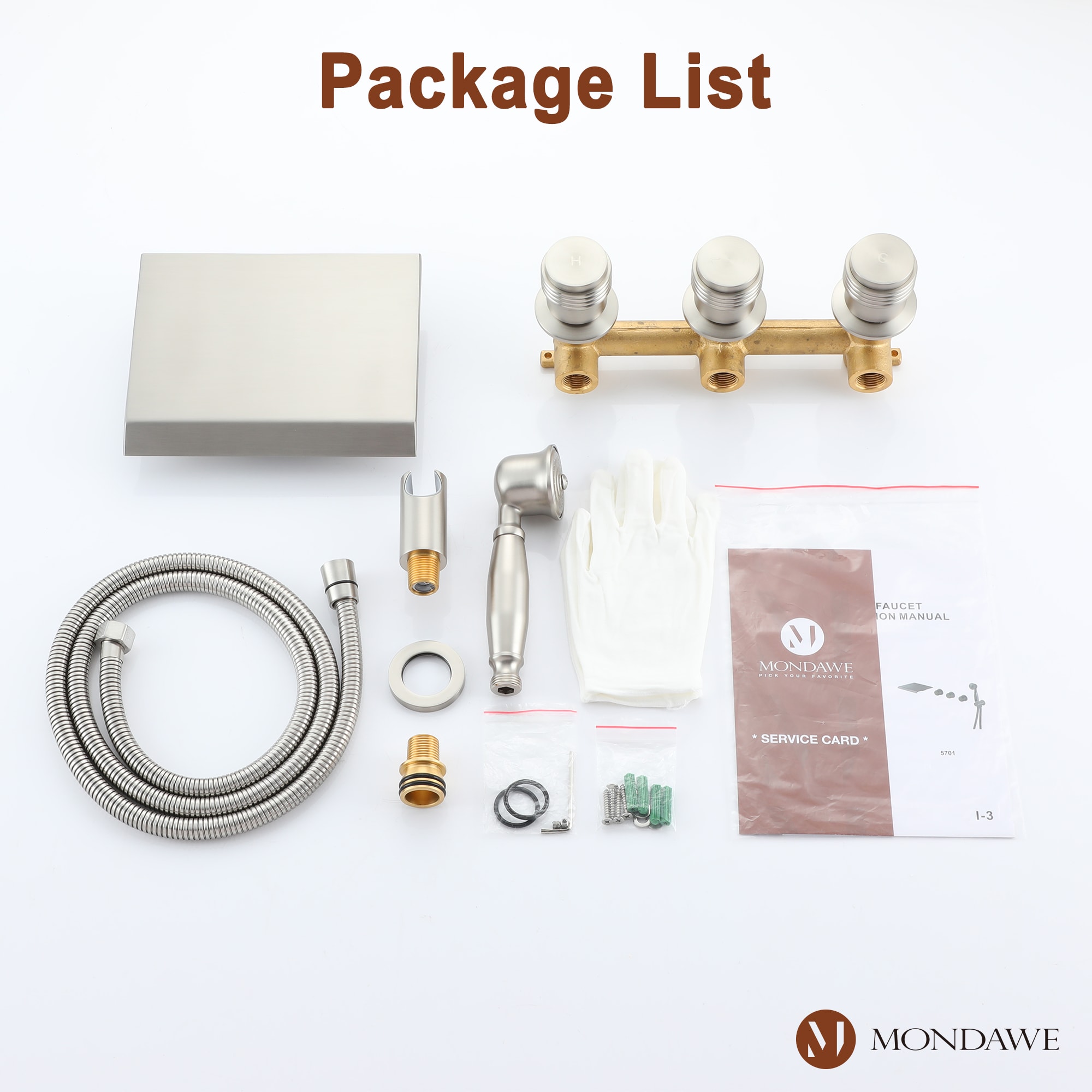 Mondawe WF-5701-BN Roman-Tub-Faucets - View #11