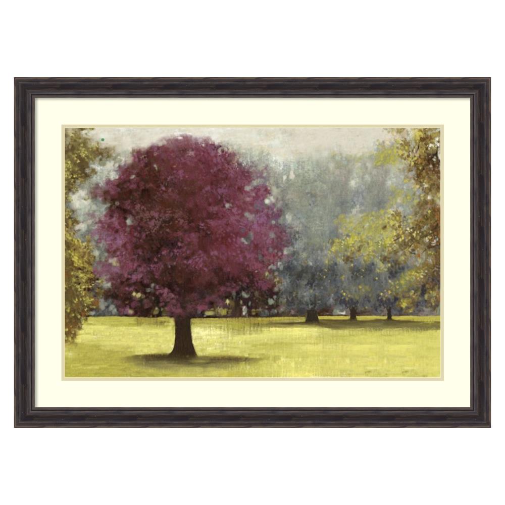 Amanti Art 45.38-in W x 33.38-in H Framed Print Summer Days- Plum Wall ...