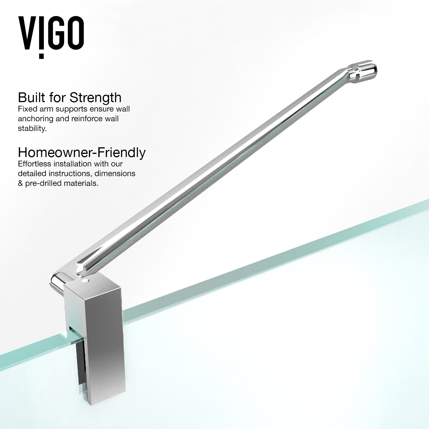 VIGO VG6011CHCL36WR Alcove-Shower-Kit - View #10