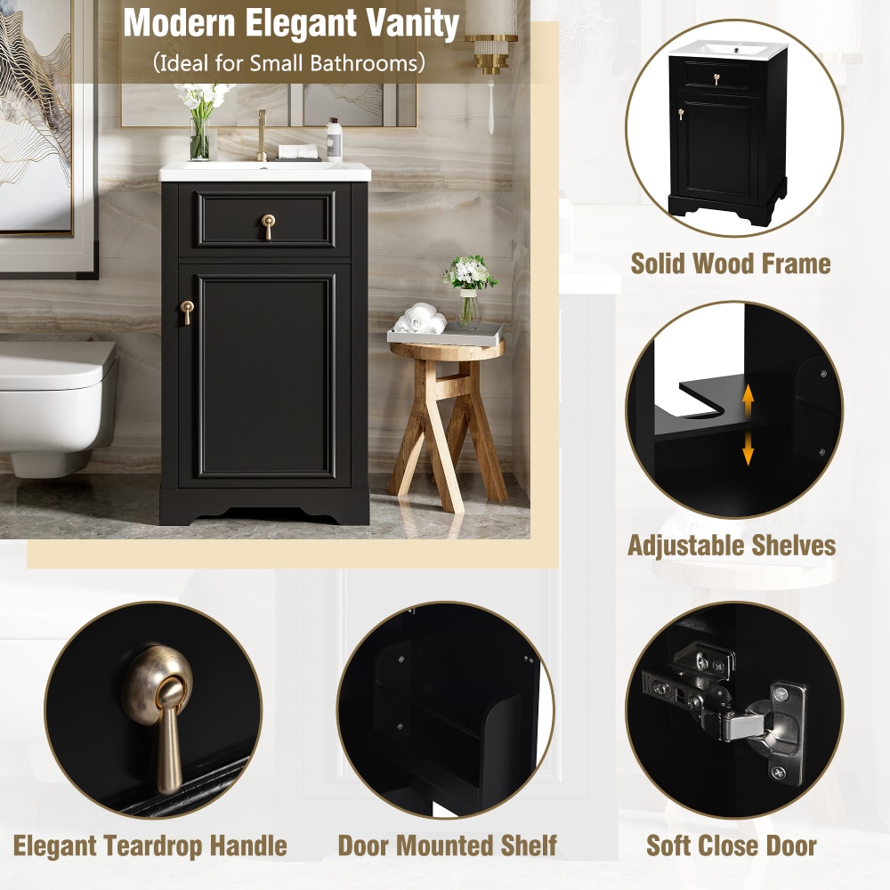 BEARSOLIM DJYC-N729P192077B Bath-Vanity-Combo - View #6
