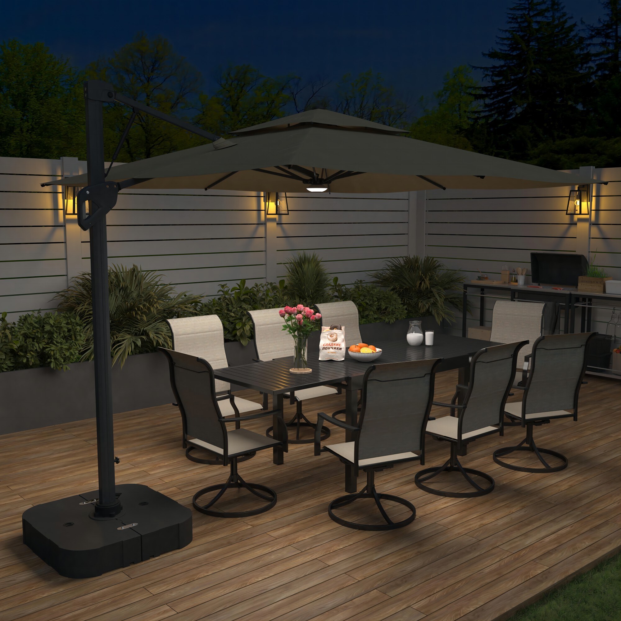 CASAINC CA-11RDLED Umbrellas-2 - View #3