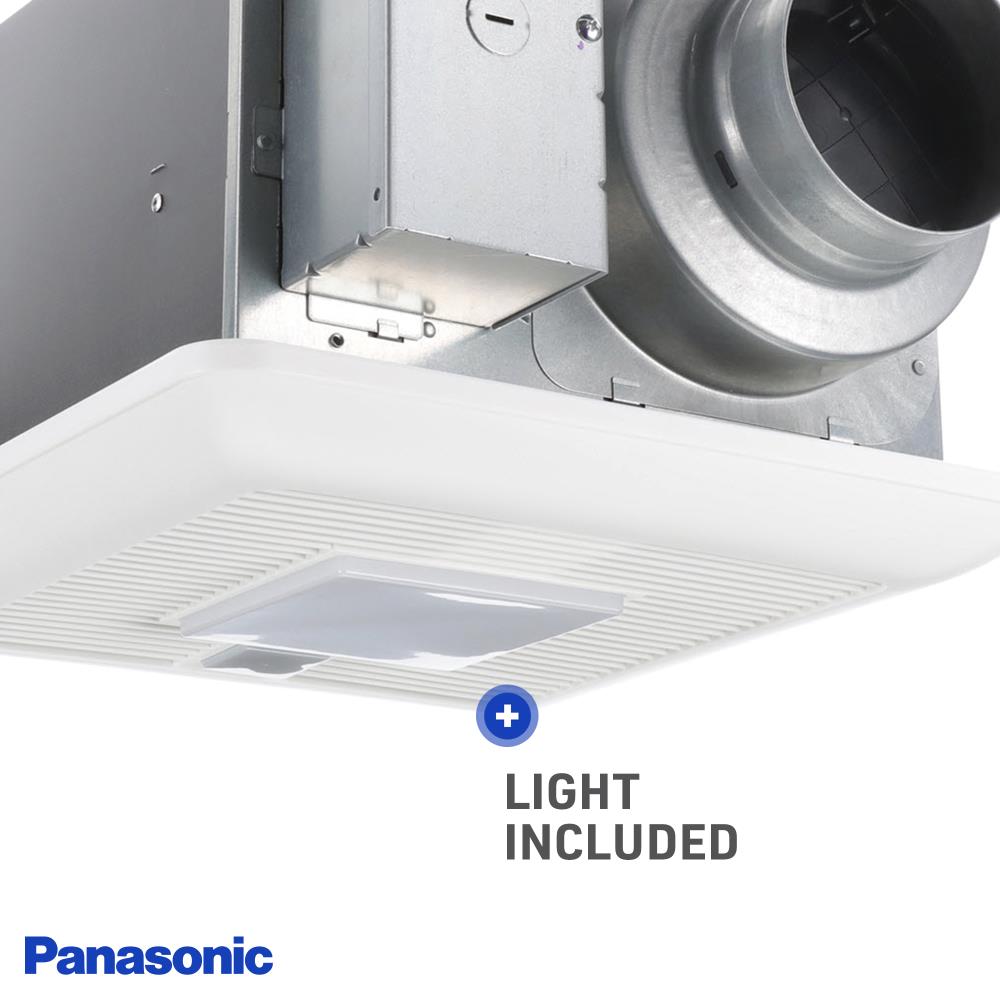 Panasonic WhisperSense 0.4-Sone 110-CFM White Lighted 