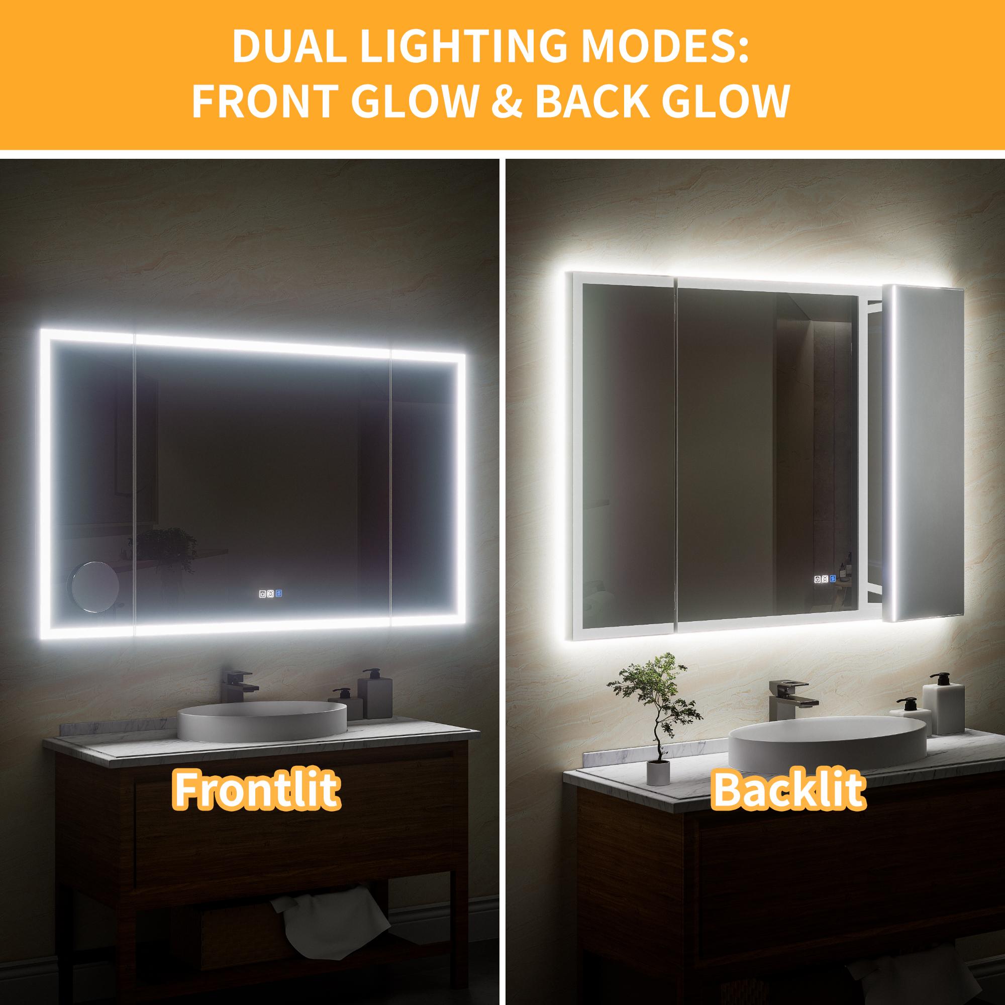 Bayfeve BFXB-9V6036-MIR Framed-Bath-Mirrors - View #14