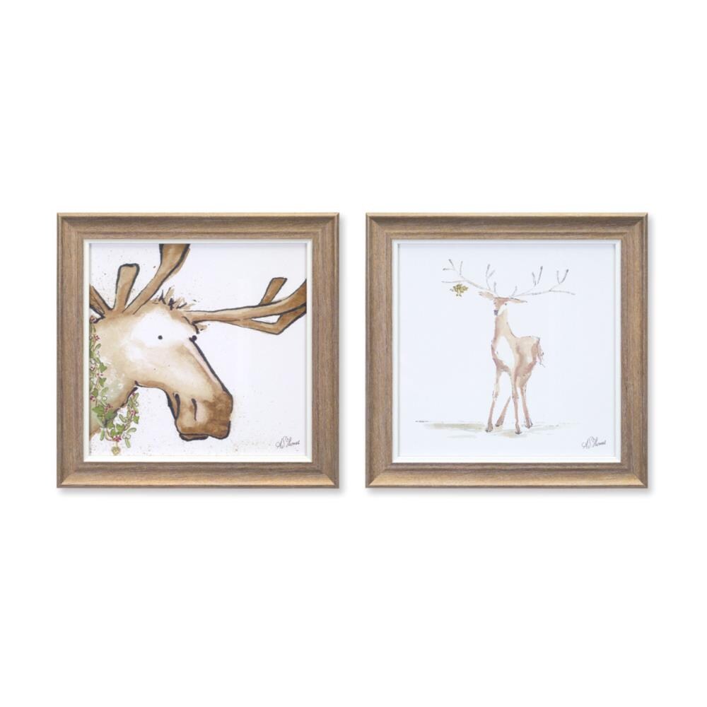 Melrose International 76187DS 9.75-in (2-Pack) Christmas Decor