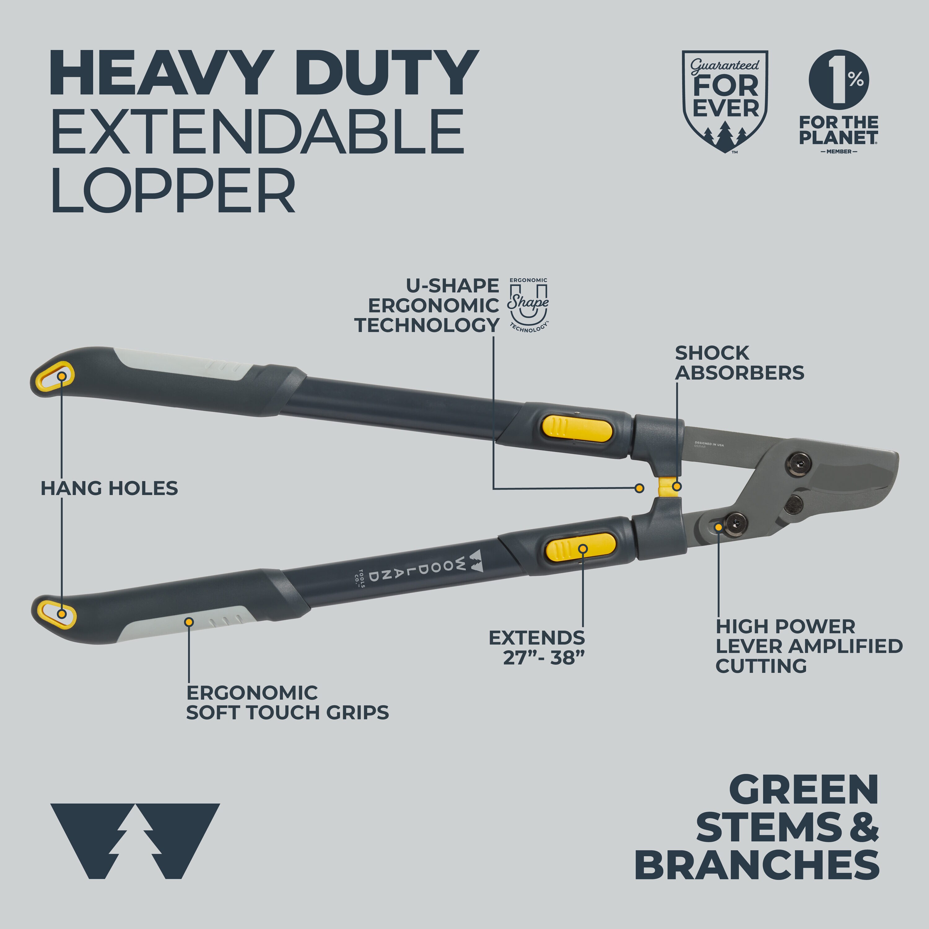 Woodland Tools 25-3005-100 loppers - View #2