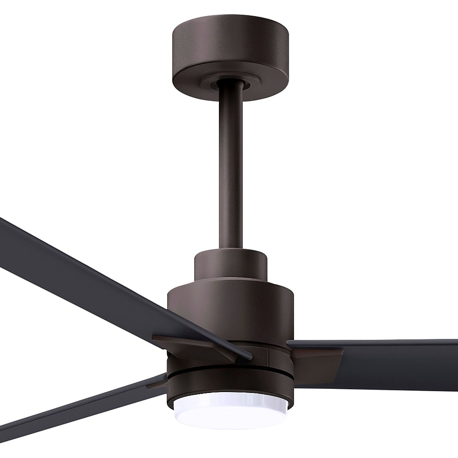 Alessandra 72'' Textured Bronze LED Ceiling Fan with Remote