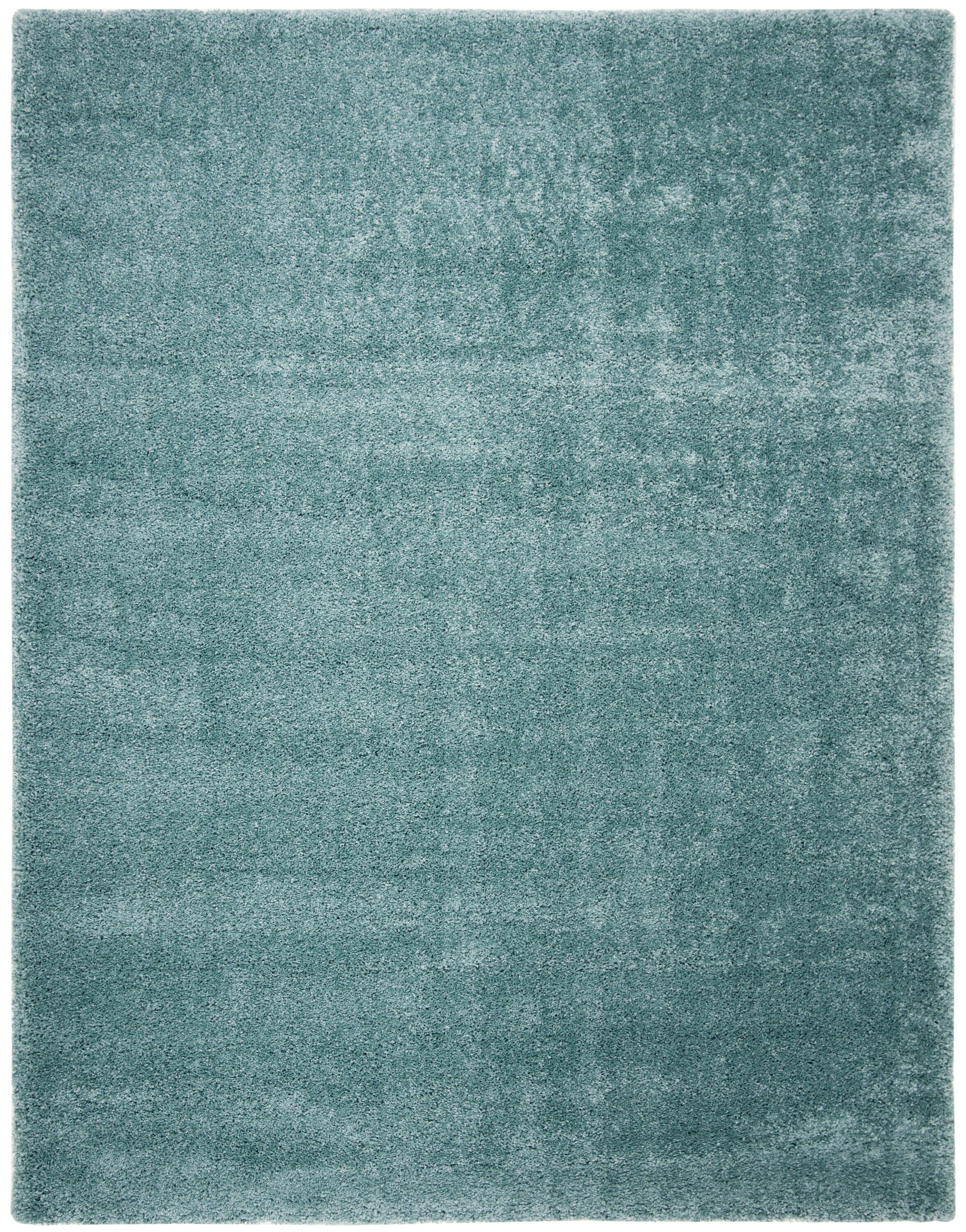 Safavieh -  Royal Aqua Contemporary 8ft x 10ft Large Rectangle Shag