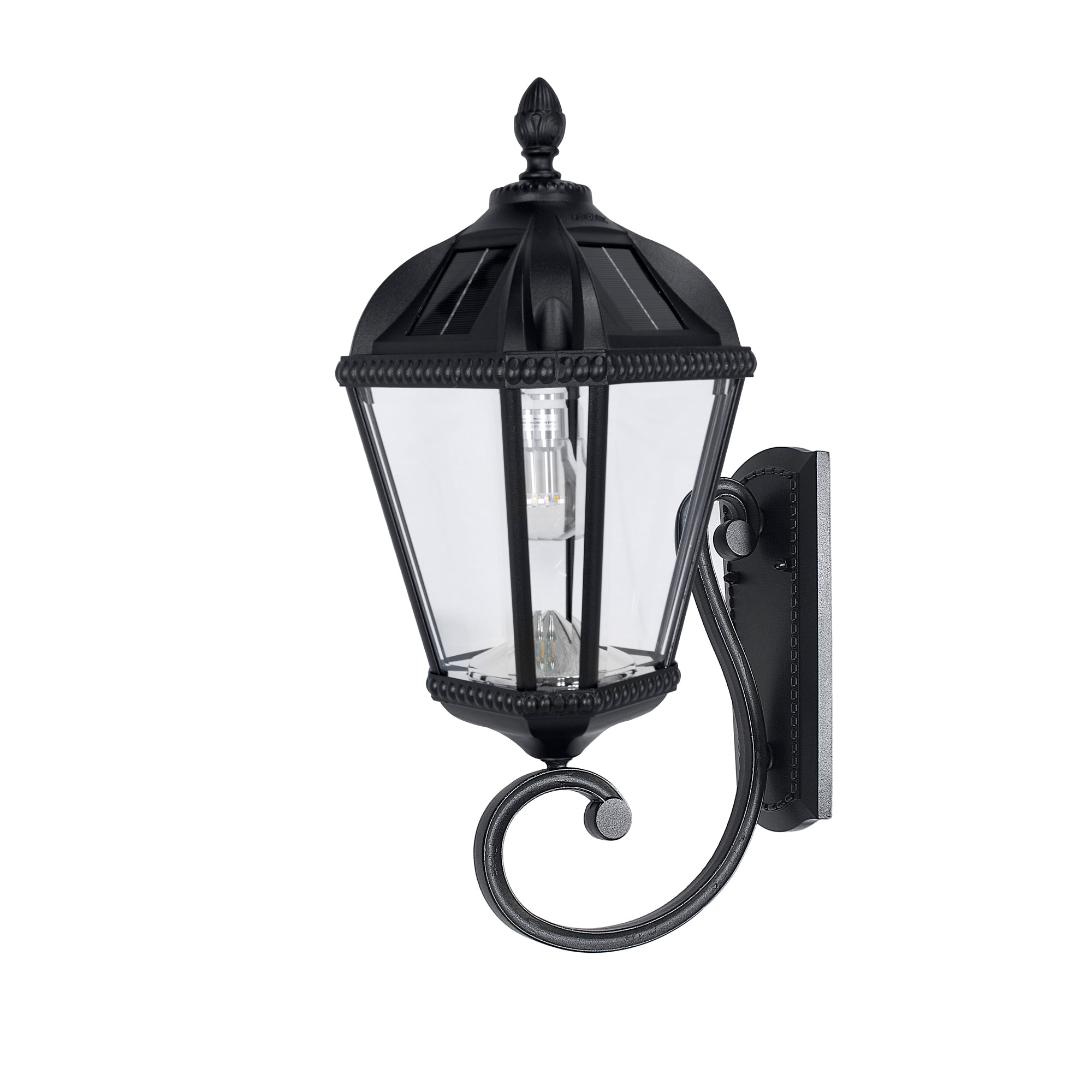 Gama Sonic GS-98B-W BLK Outdoor-Wall-Lighting - View #9