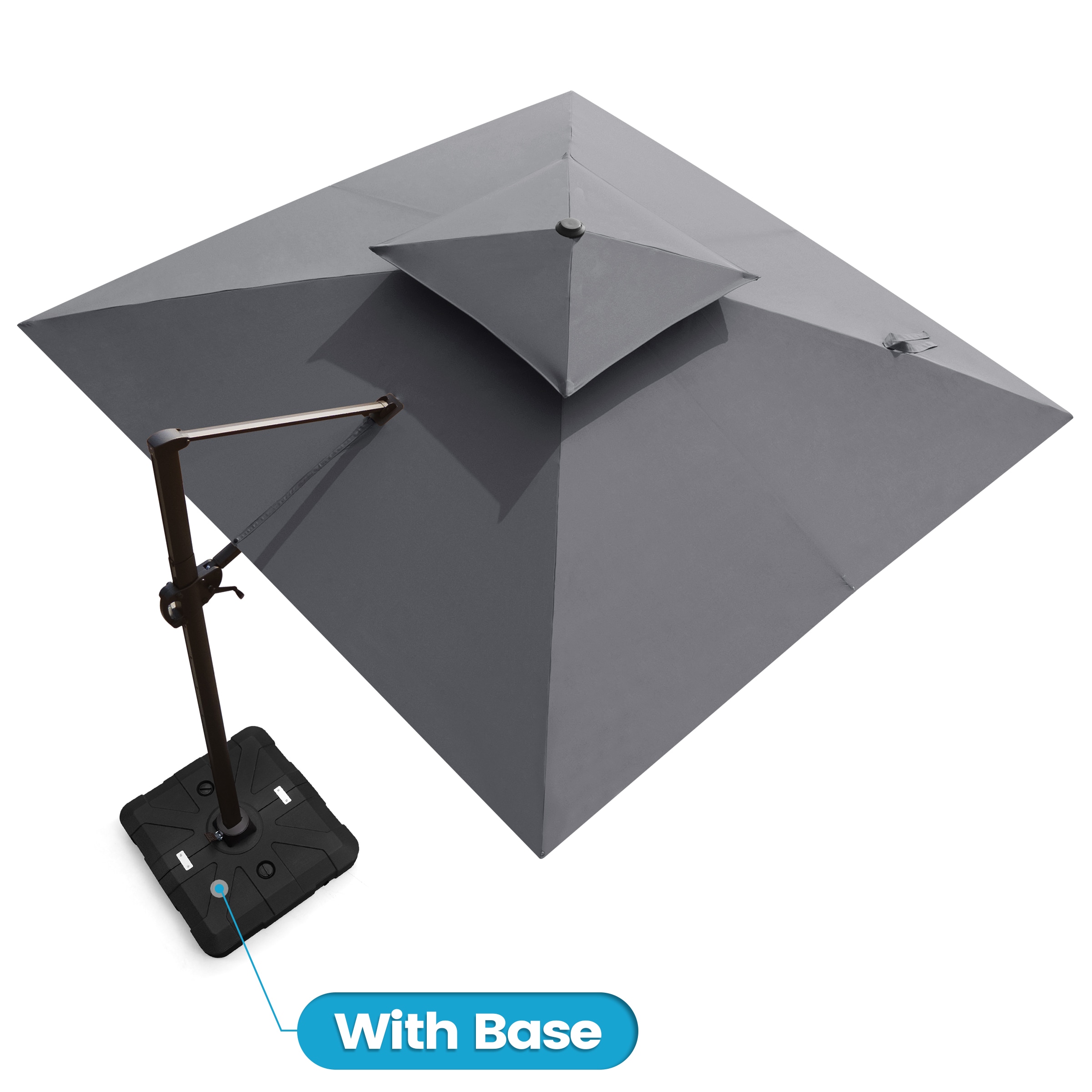 Crestlive Products CL-PU057DGY-UB008BLK Umbrellas-2 - View #9