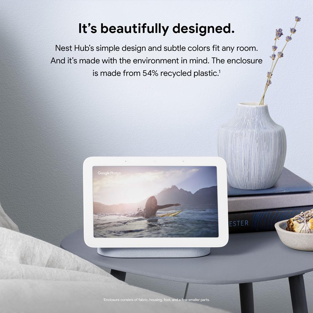 Google Nest Hub 2nd Gen - Smart Home Speaker and 7 in. Display