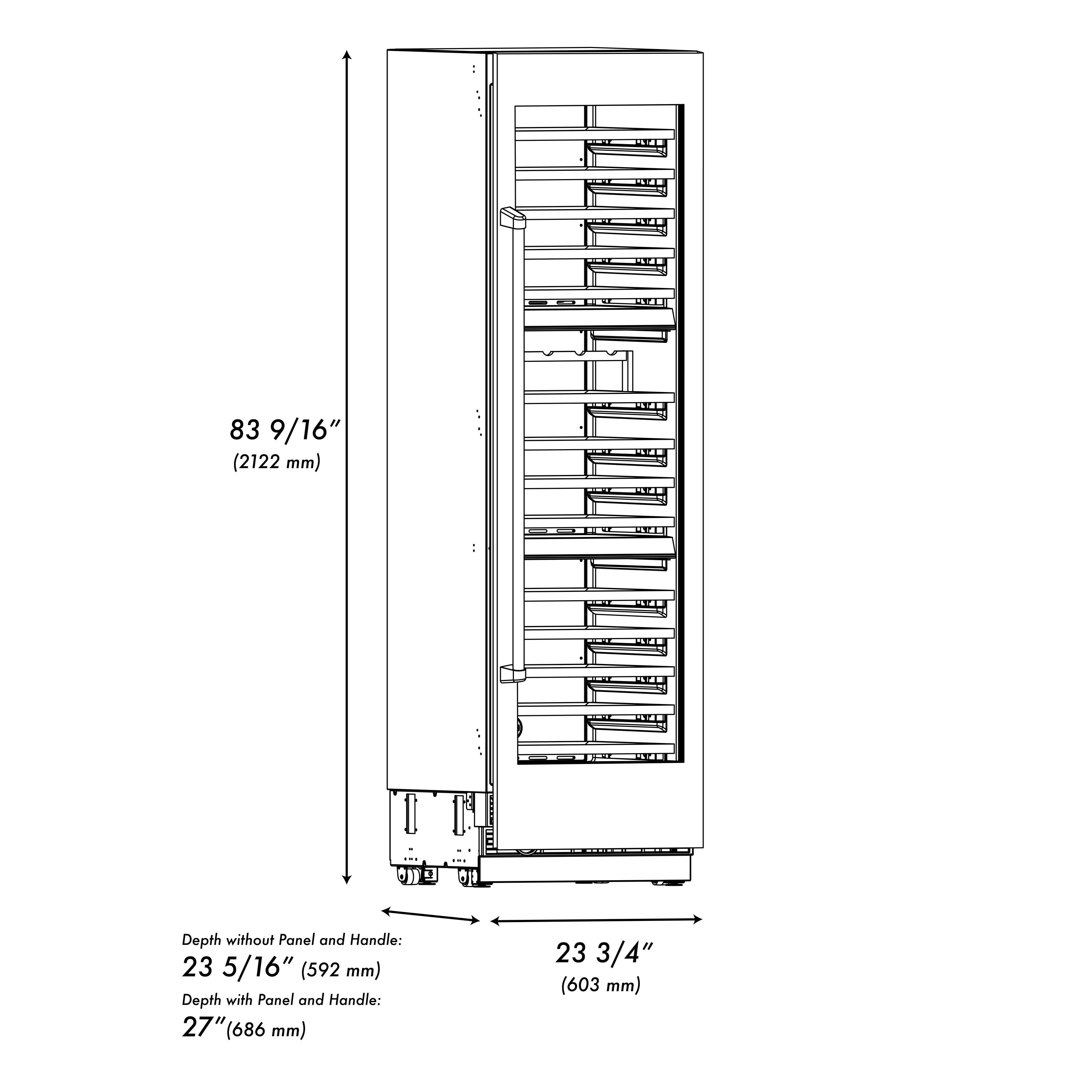 ZLINE KITCHEN & BATH RCWVZ-SN-24-CB Wine-Chillers - View #11
