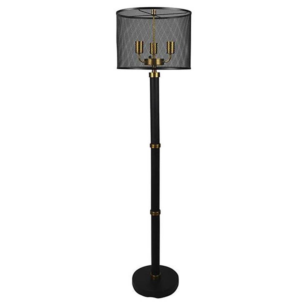 lowes floor lamps black