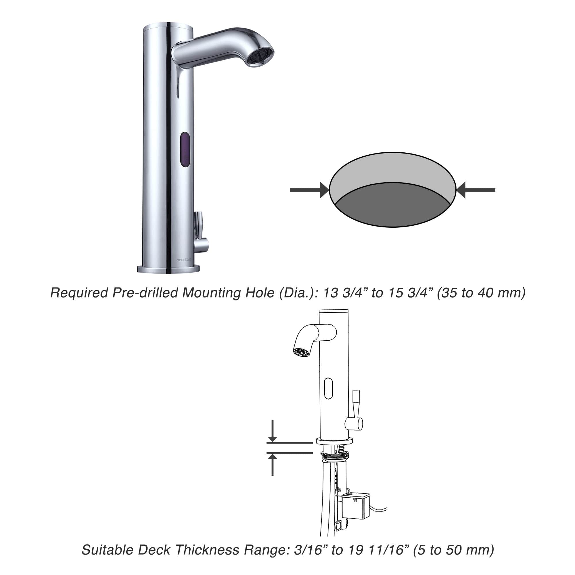 Yescom 81FH1030-6712-CHR-LO Lavatory-Faucets - View #3