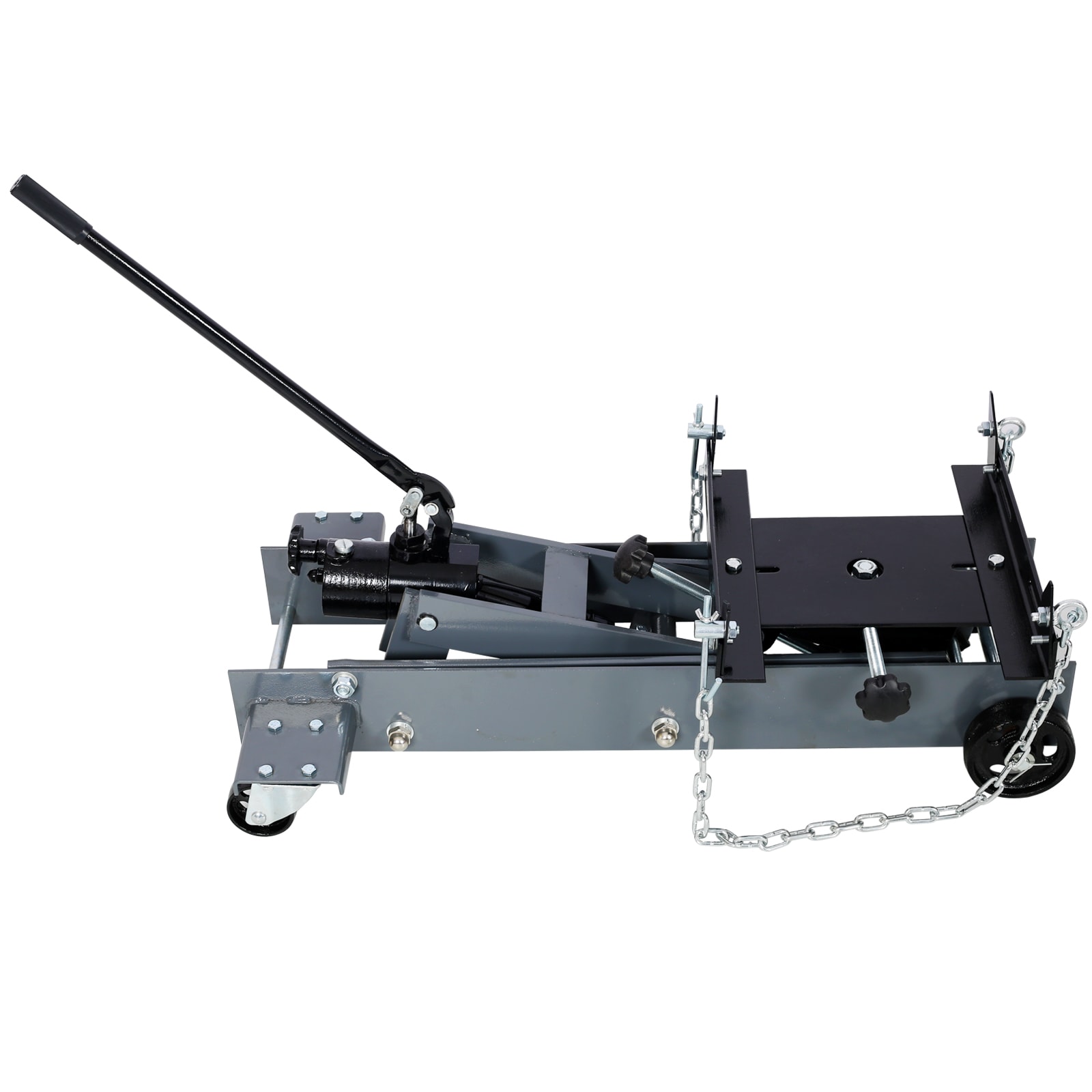 Siavonce Gray 1-Ton Steel Hydraulic Floor Jack XH42622 Sansujyuku sansujyuku.com