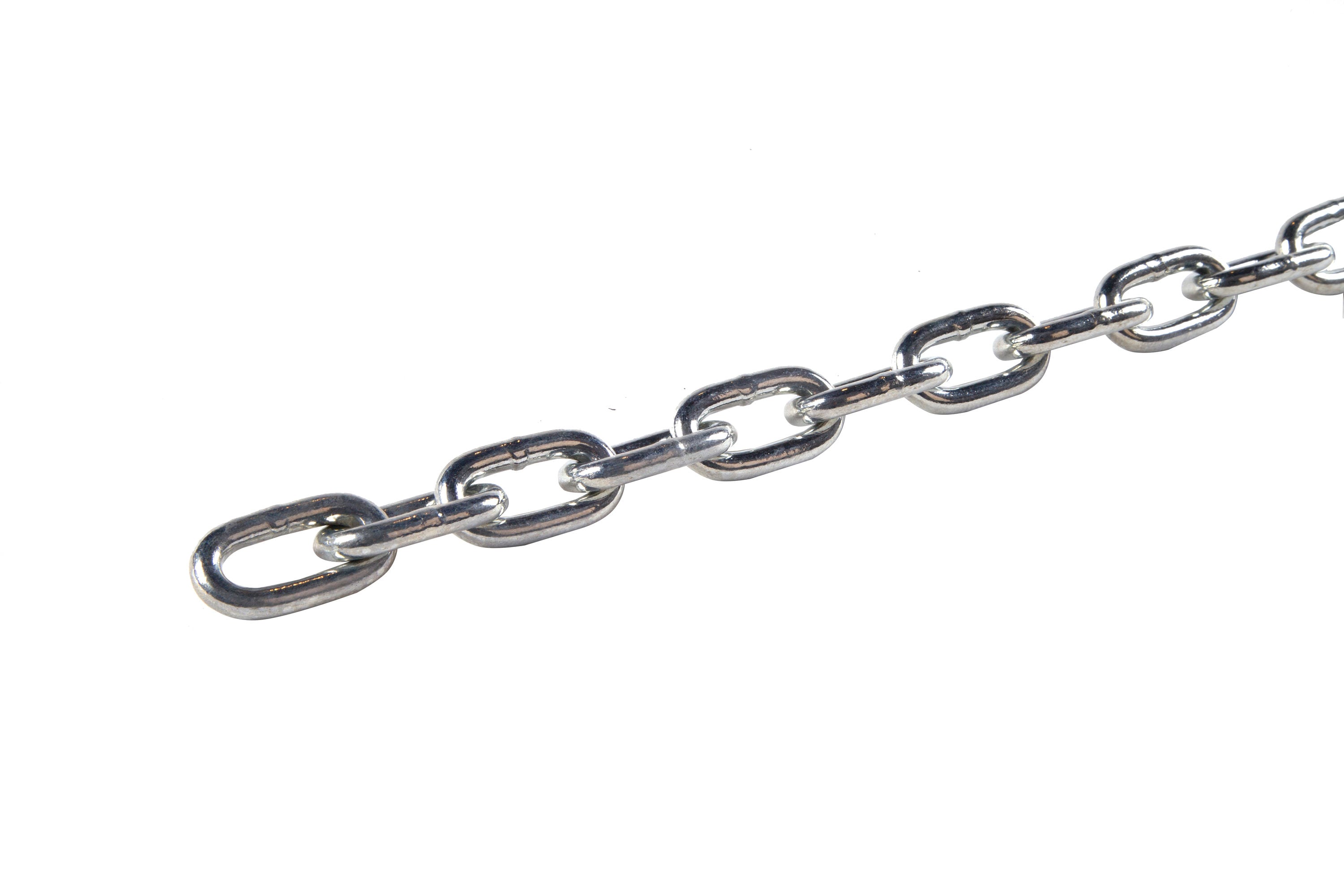 Blue Hawk 1 Ft. 3/8-in Welded Zinc Plated Steel Chain (By-the-Foot) | AC5014PP